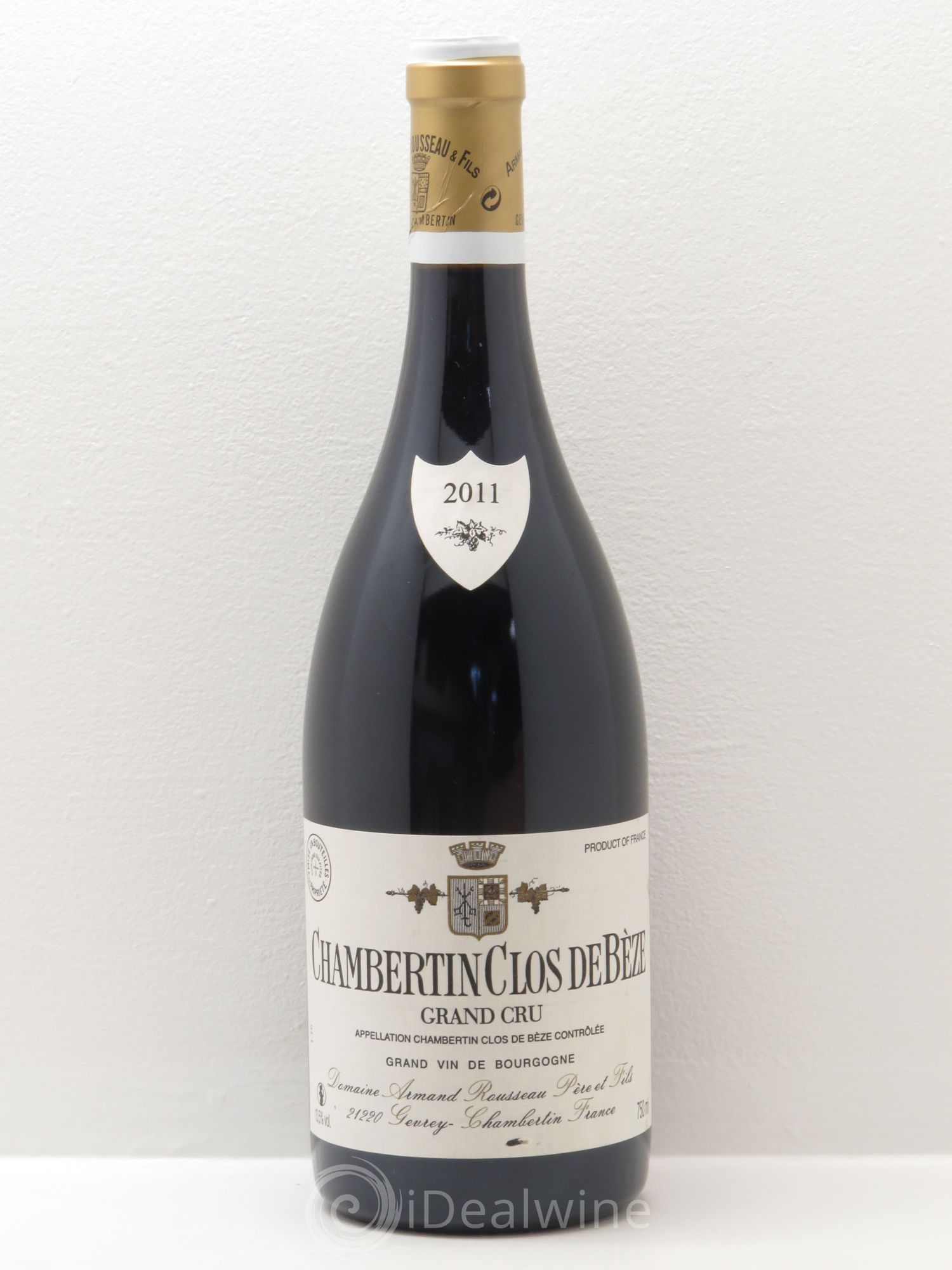 Chambertin Clos de Bèze Grand Cru Armand Rousseau (Domaine) 2011 - Lot de 1 bouteille - 0