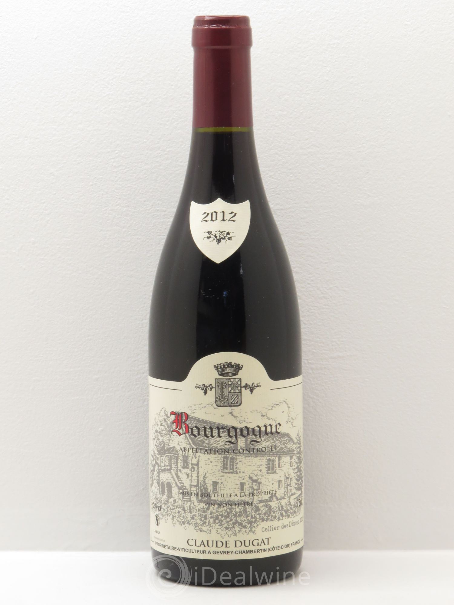 Bourgogne Claude Dugat 2012 - Lot de 1 bouteille - 0