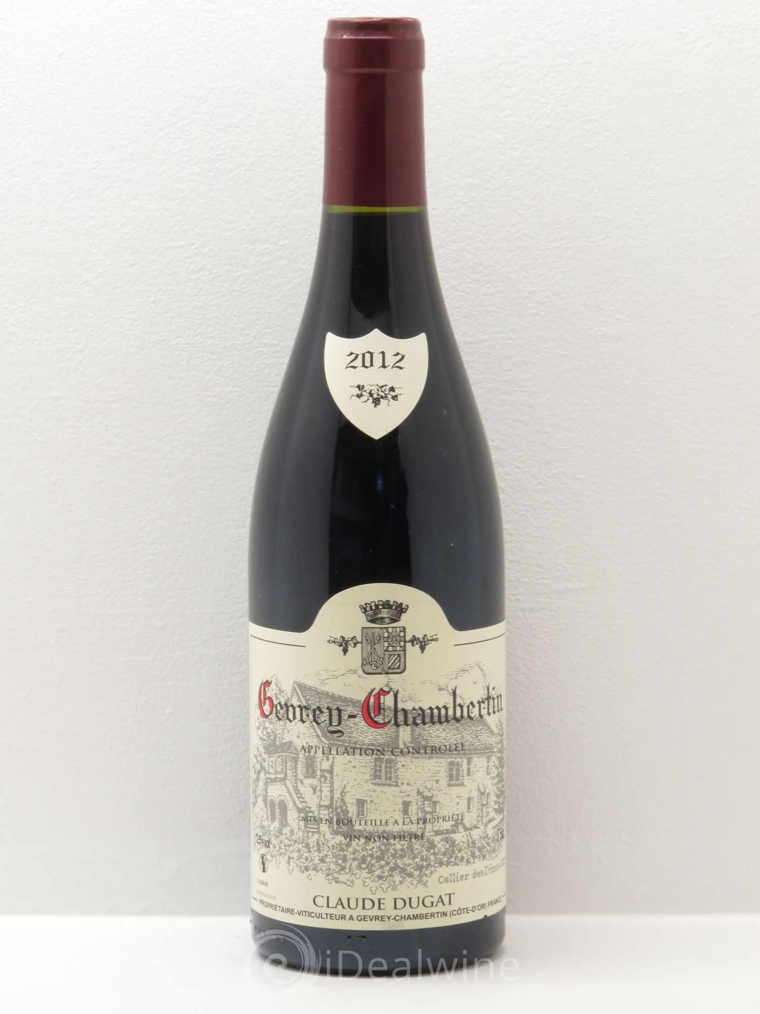 Gevrey-Chambertin Claude Dugat 2012 - Lot de 1 bouteille - 0