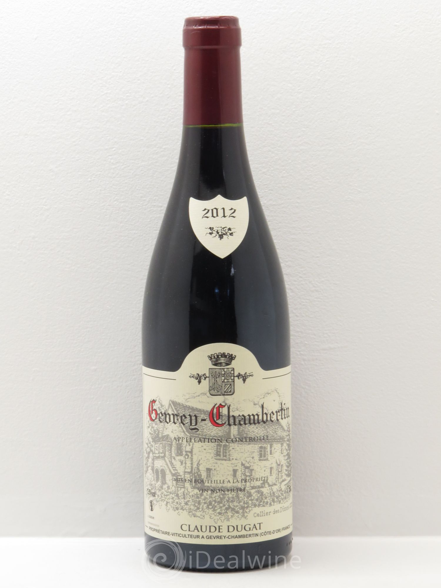 Gevrey-Chambertin Claude Dugat 2012 - Lot de 1 bouteille - 0