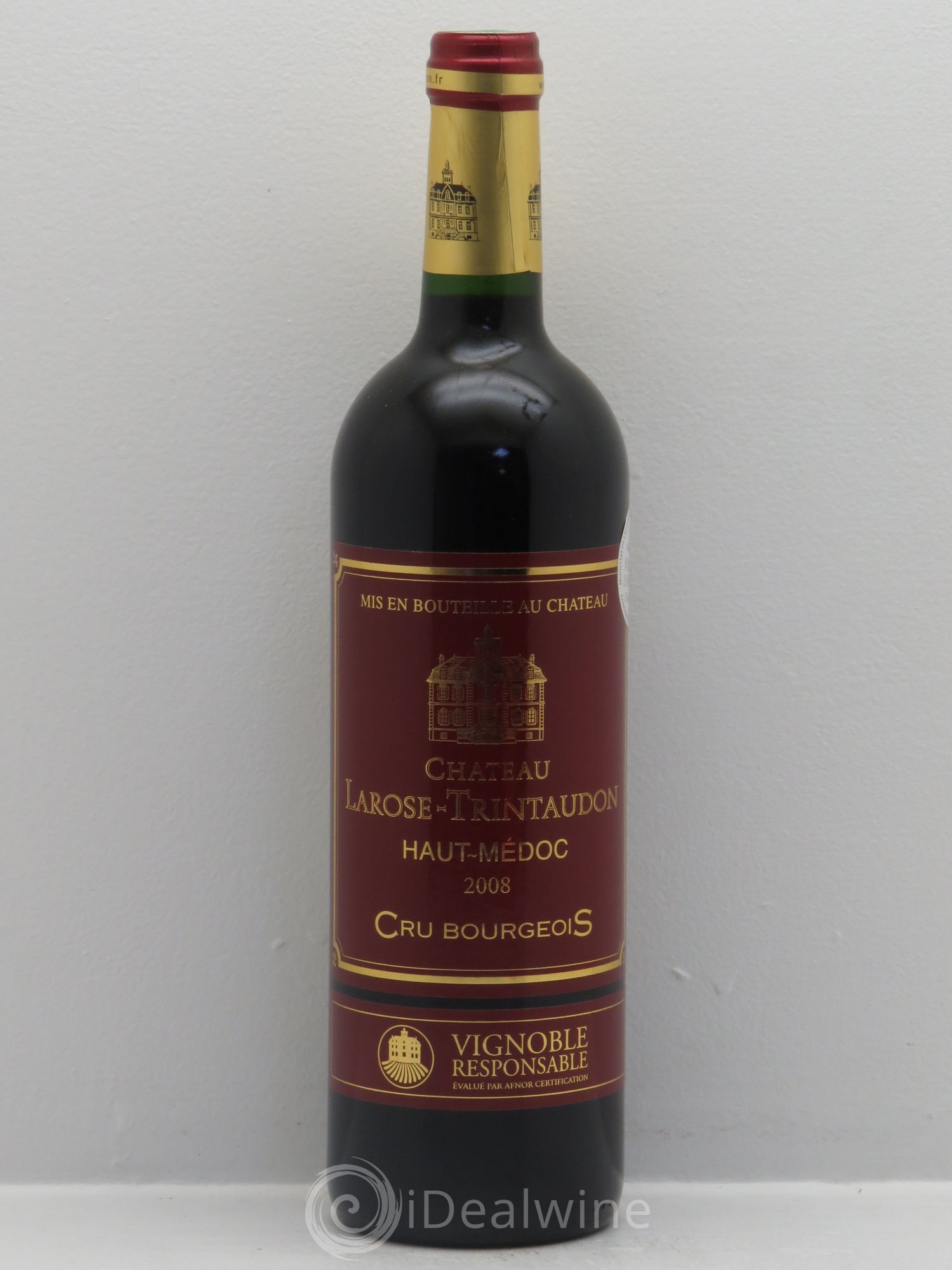 Château Larose Trintaudon Cru Bourgeois 2008 - Lot de 1 bouteille - 0