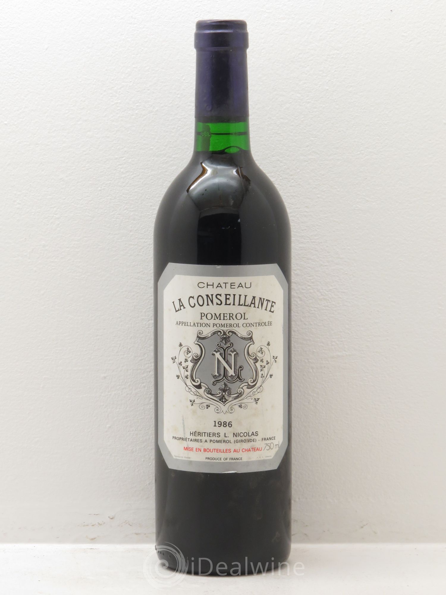 Château la Conseillante 1986 - Lot de 1 bouteille - 0