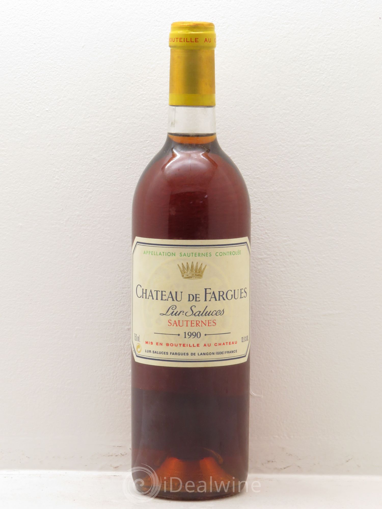 Château de Fargues 1990 - Lot de 1 bouteille - 0