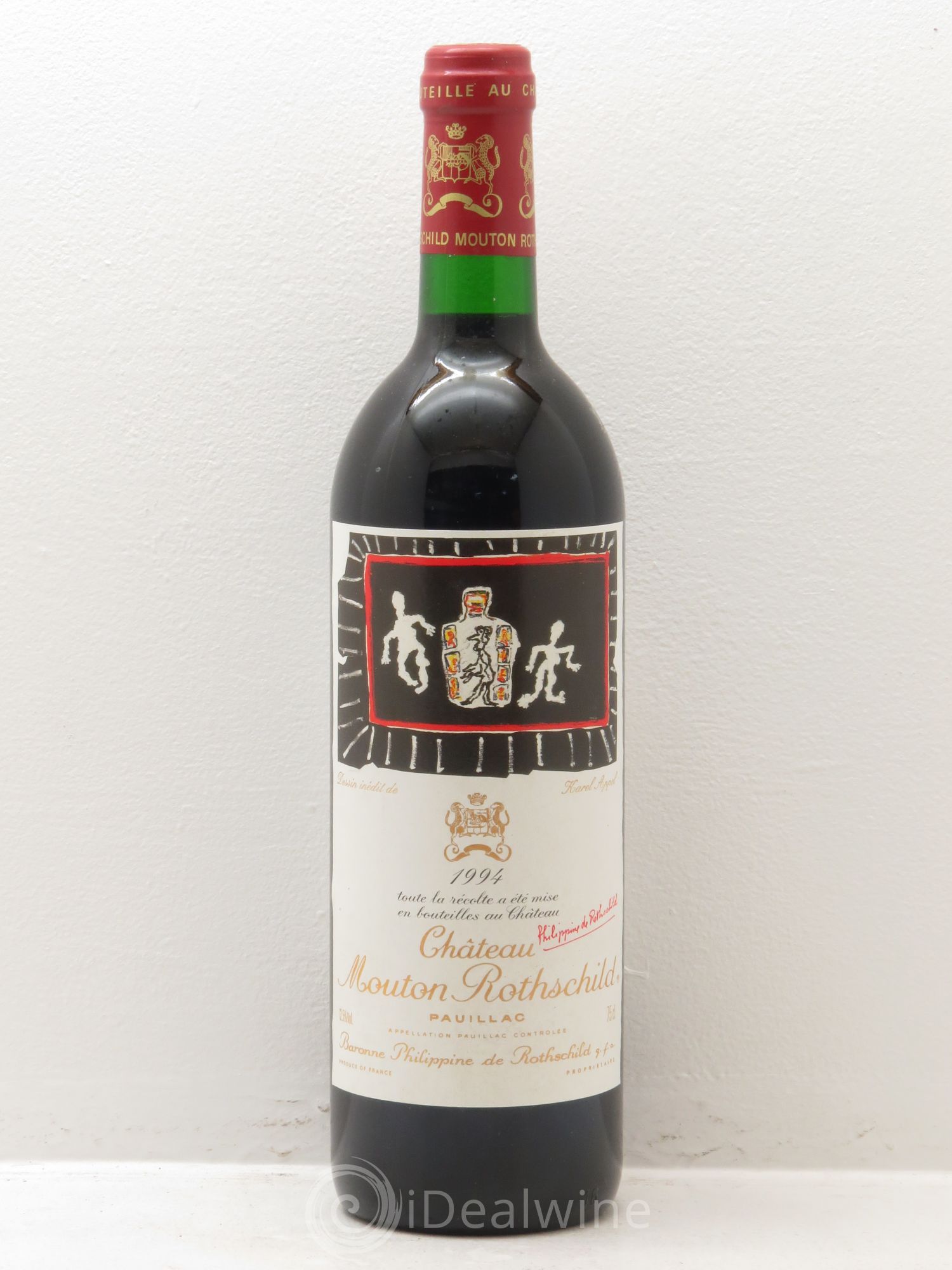 Château Mouton Rothschild 1er Grand Cru Classé 1994 - Lot de 1 bouteille - 0