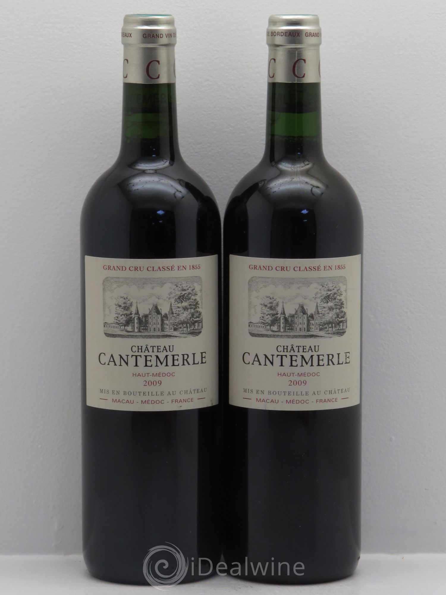 Château Cantemerle 5ème Grand Cru Classé 2009 - Lot de 2 bouteilles - 0