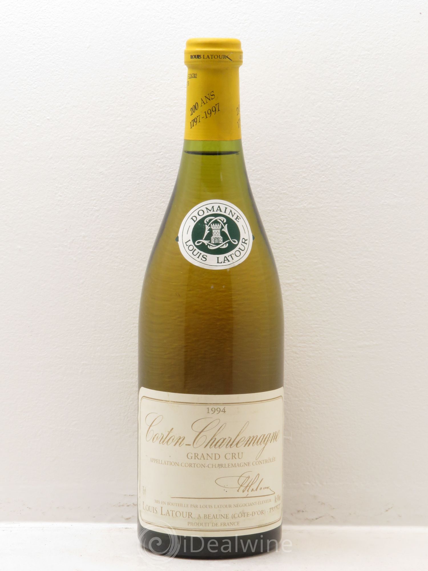 Corton-Charlemagne Grand Cru Louis Latour 1994 - Lot de 1 bouteille - 0