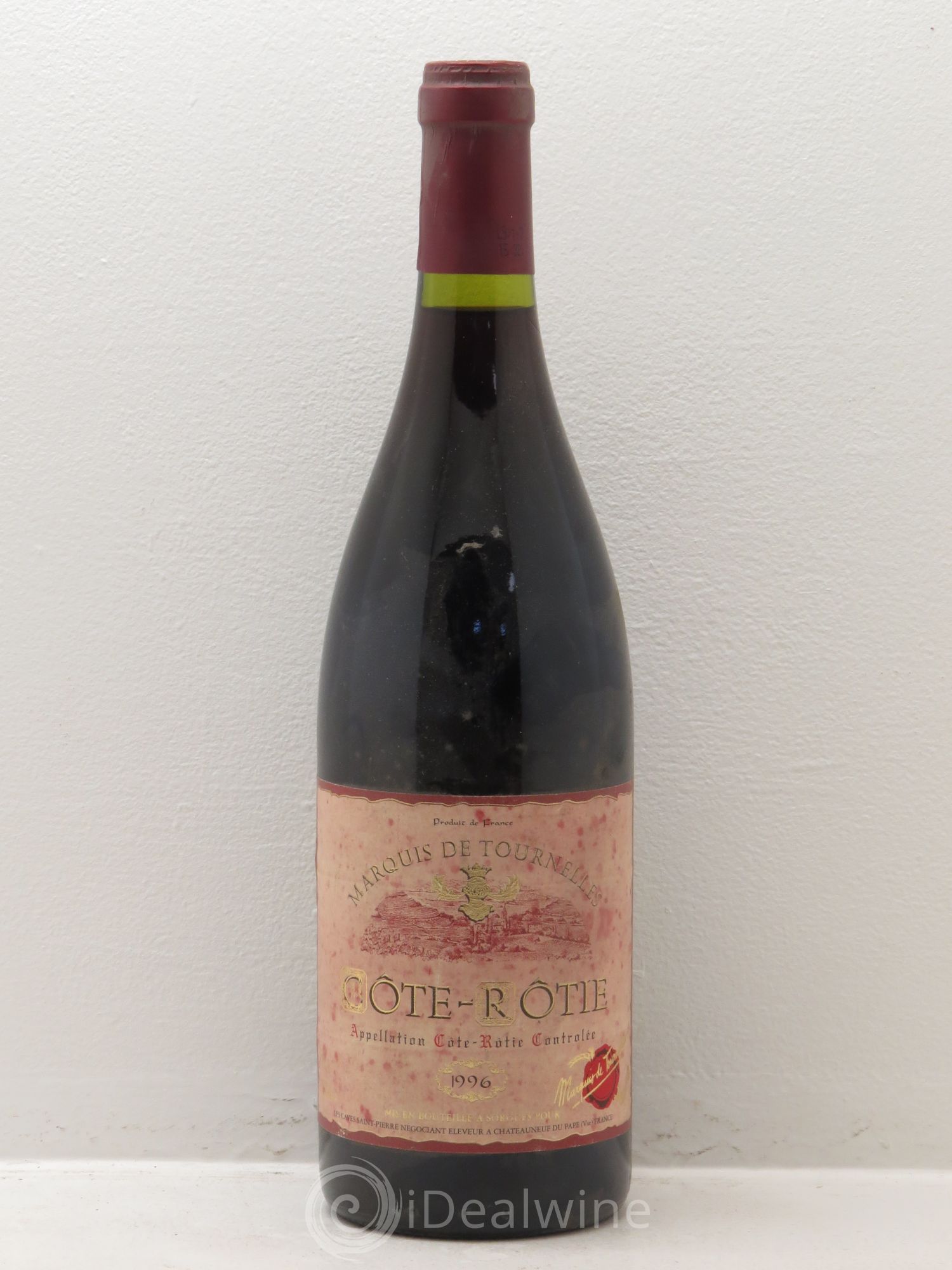 Côte-Rôtie Marquis de tournelles 1996 - Posten von 1 Flasche - 0
