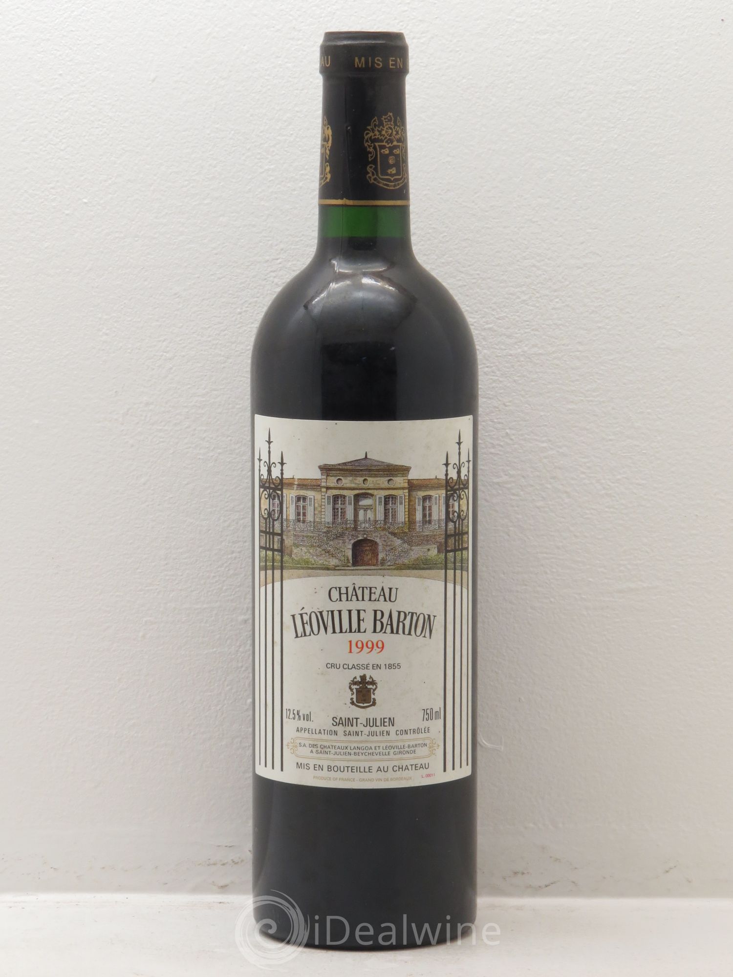 Château Léoville Barton 2ème Grand Cru Classé 1999 - Lot de 1 bouteille - 0