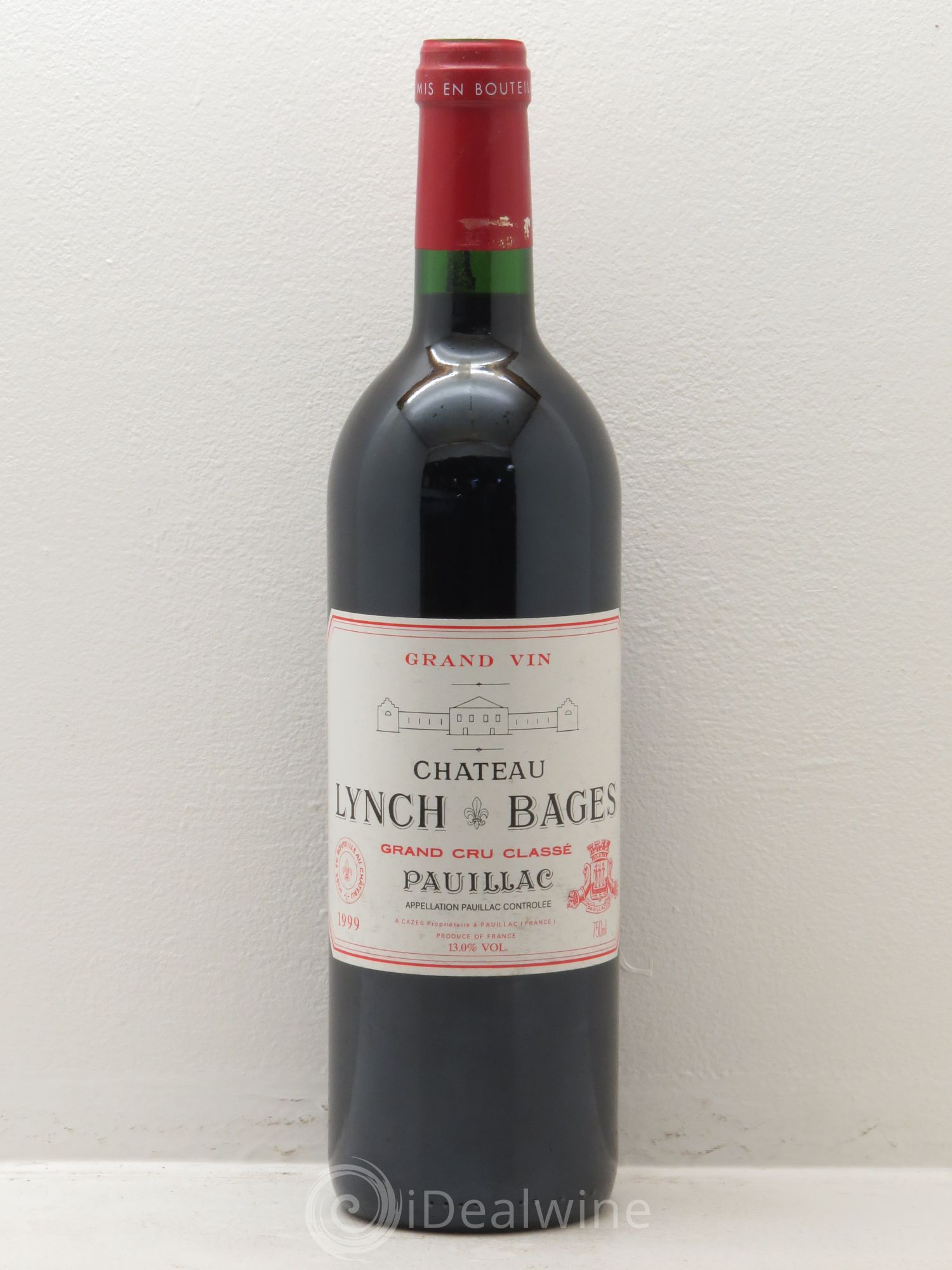 Château Lynch Bages 5ème Grand Cru Classé 1999 - Lot de 1 bouteille - 0