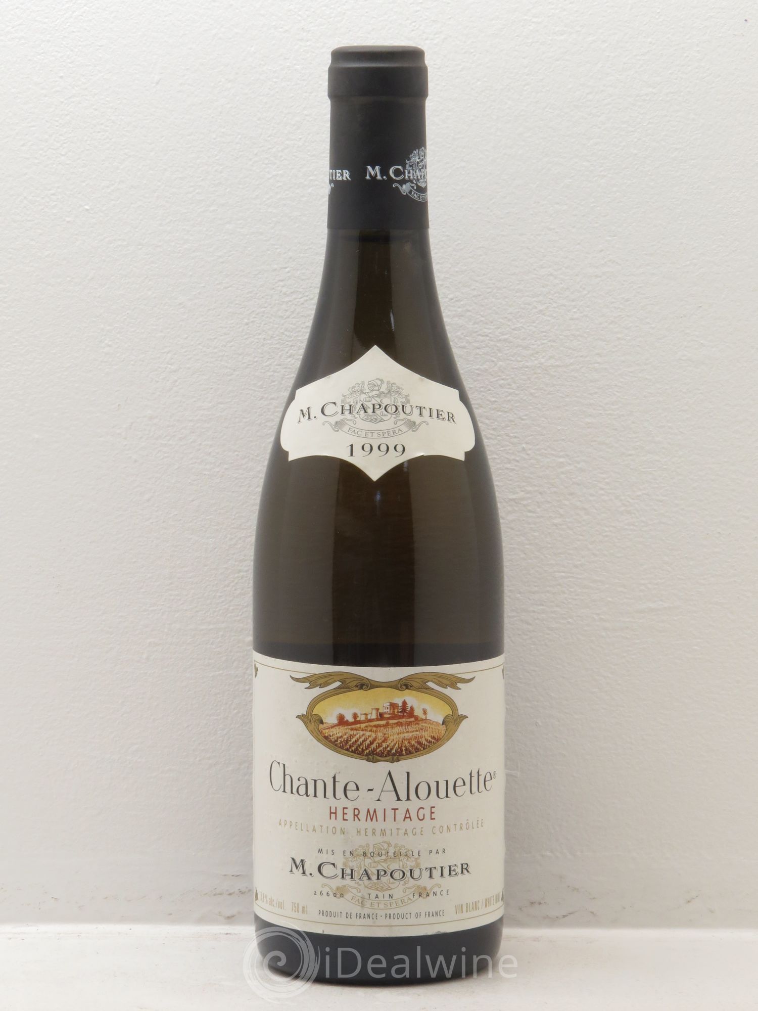 Hermitage Chante Alouette Chapoutier 1999 - Lot de 1 bouteille - 0