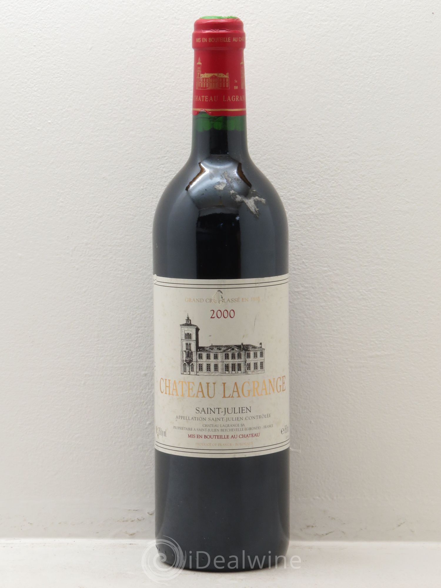 Château Lagrange 3ème Grand Cru Classé 2000 - Lot de 1 bouteille - 0