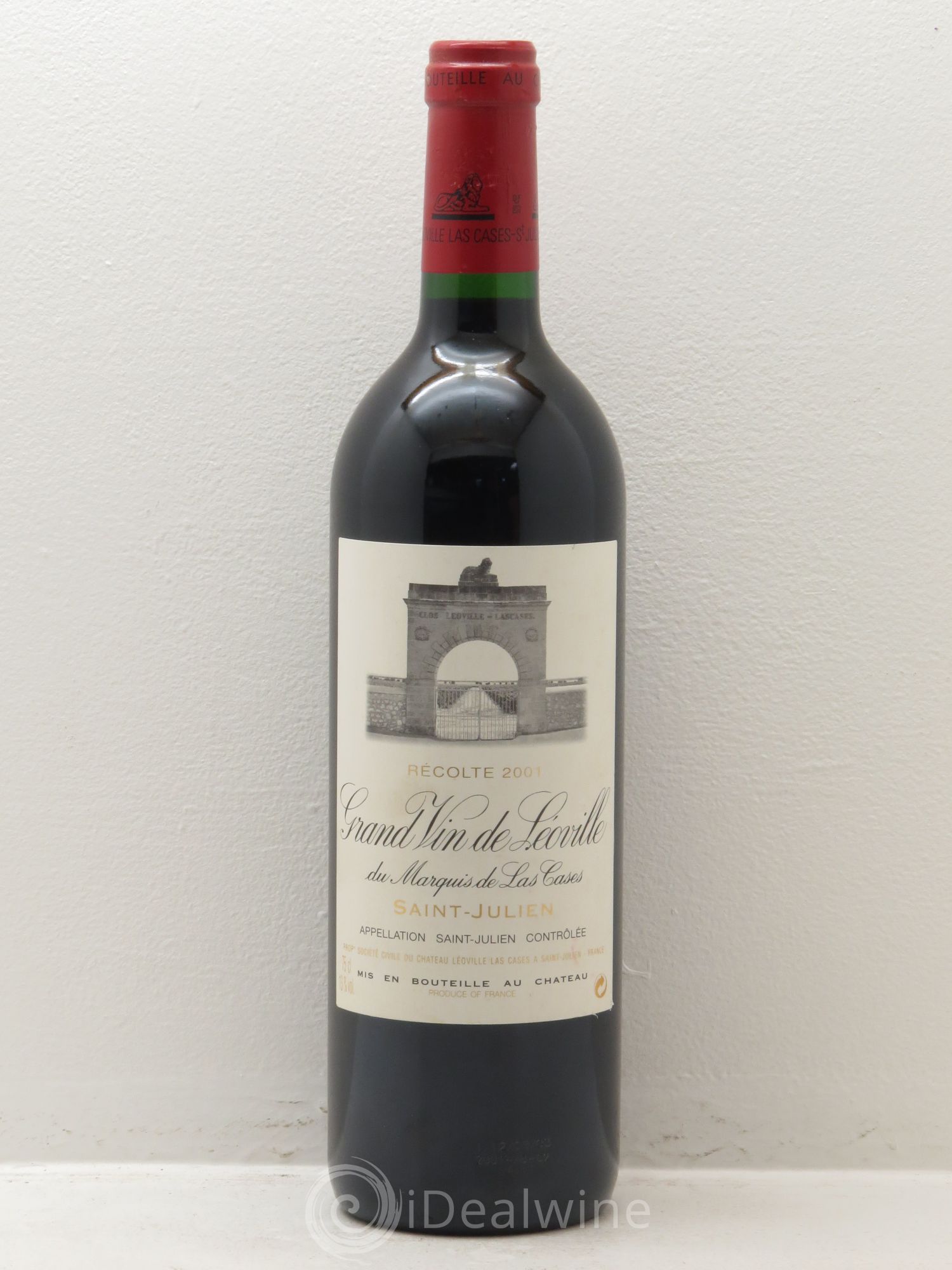 Château Léoville Las Cases 2ème Grand Cru Classé 2001 - Lot de 1 bouteille - 0