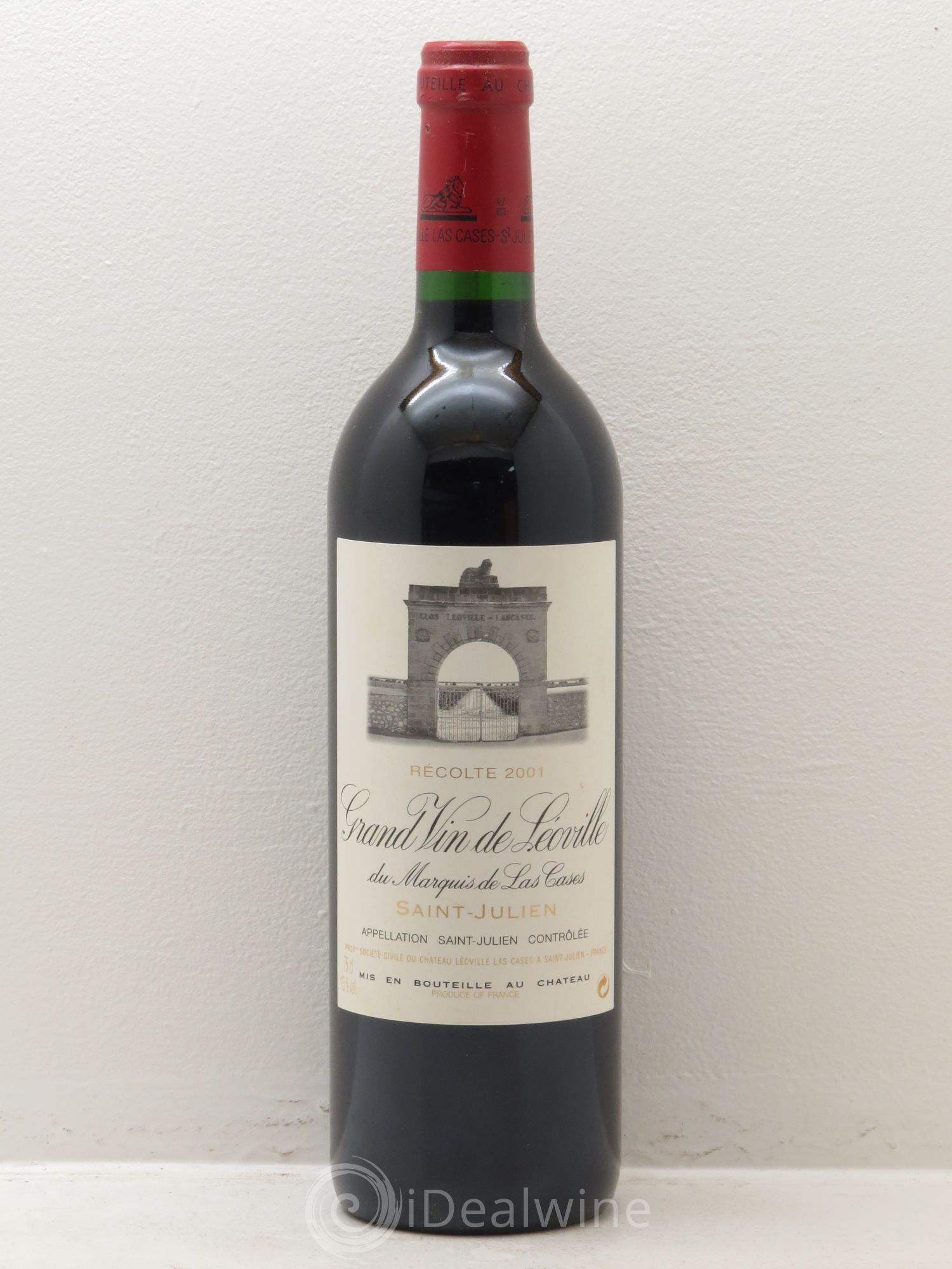 Château Léoville Las Cases 2ème Grand Cru Classé 2001 - Lot de 1 bouteille - 0