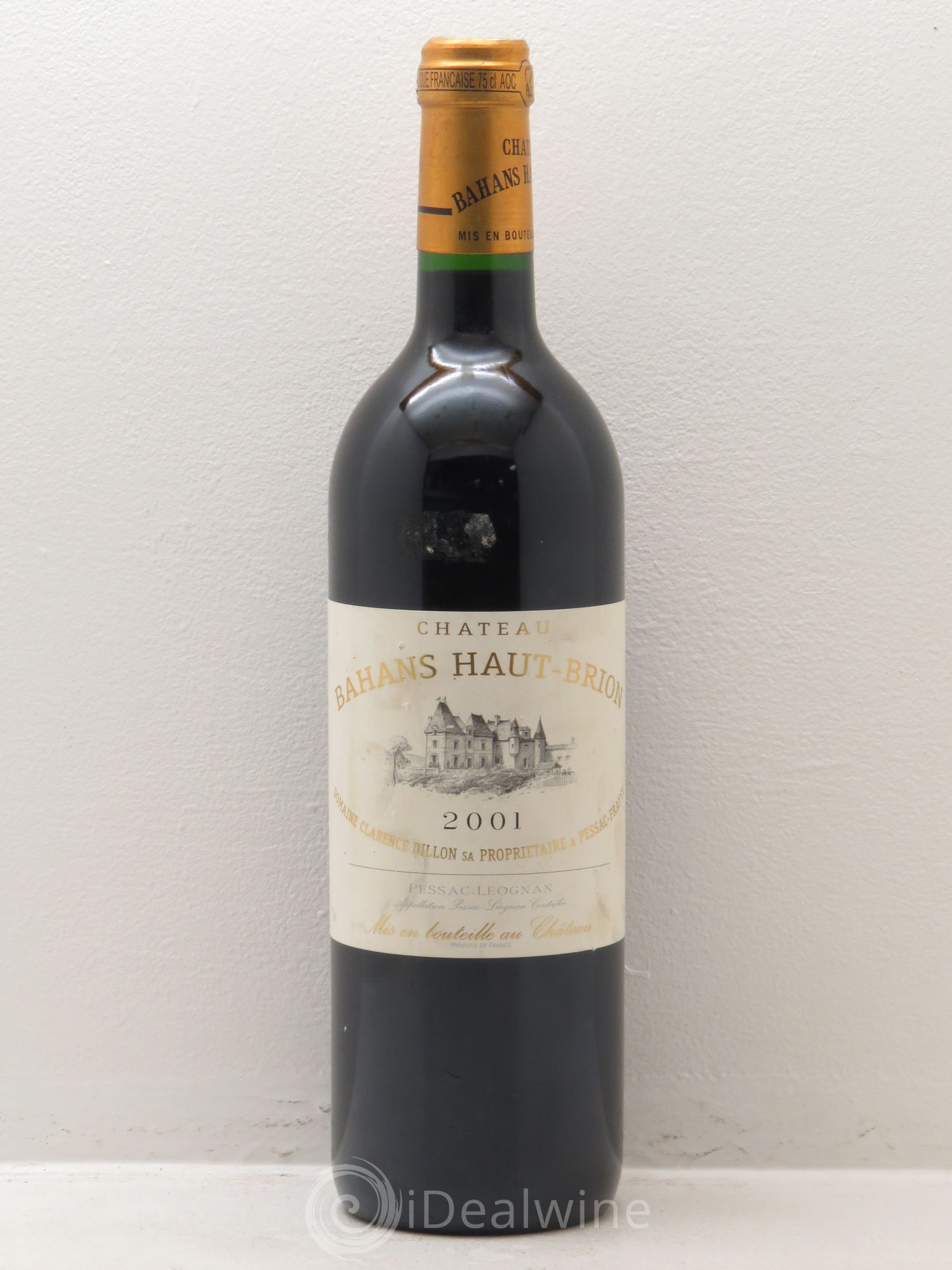 Clarence (Bahans) de Haut-Brion Second Vin 2001 - Lot de 1 bouteille - 0
