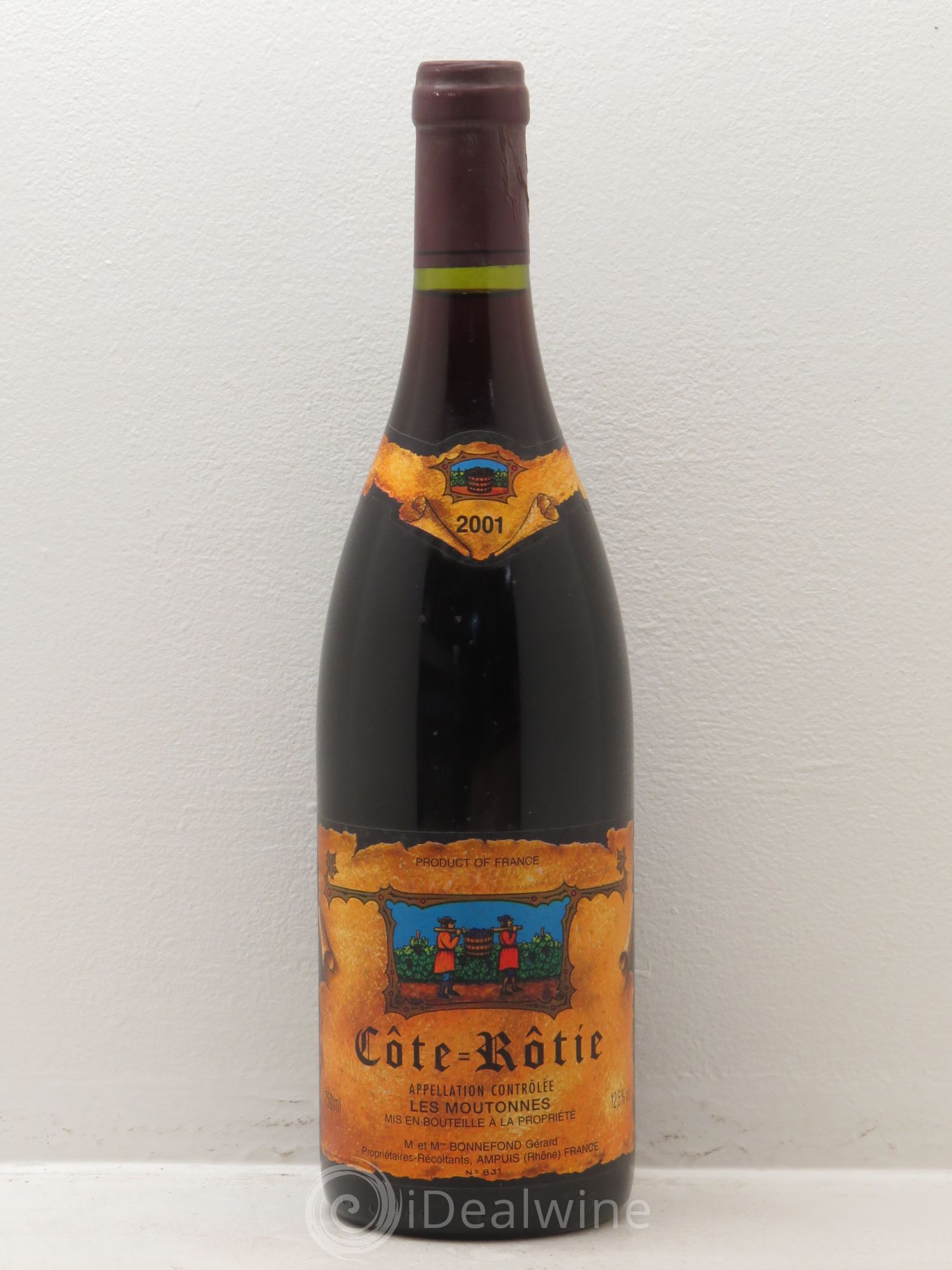 Côte-Rôtie 2001 - Posten von 1 Flasche - 0