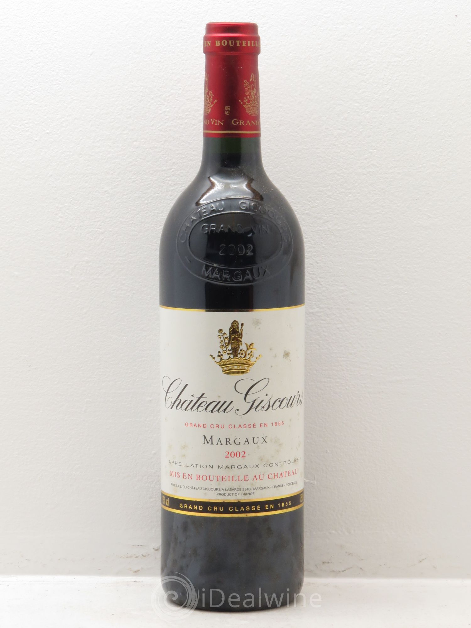 Château Giscours 3ème Grand Cru Classé 2002 - Lot de 1 bouteille - 0