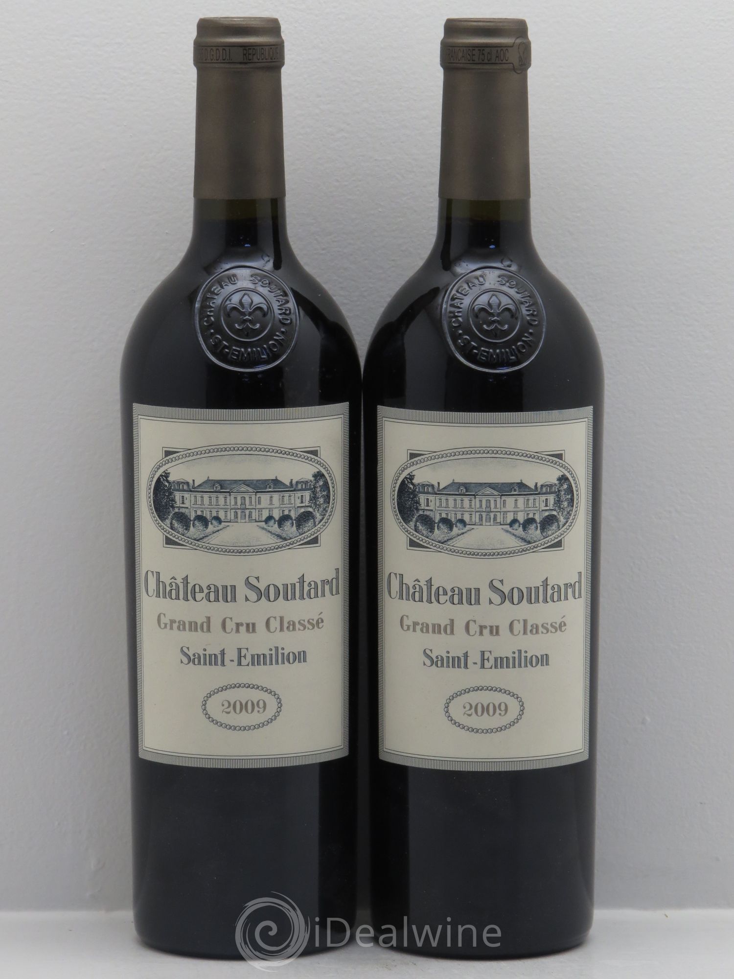Château Soutard Grand Cru Classé 2009 - Lot de 2 bouteilles - 0