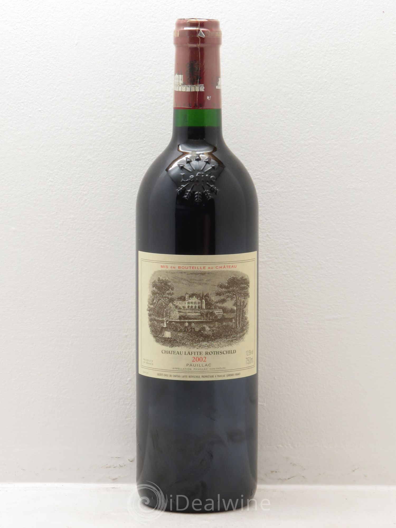 Château Lafite Rothschild 1er Grand Cru Classé 2002 - Lot de 1 bouteille - 0