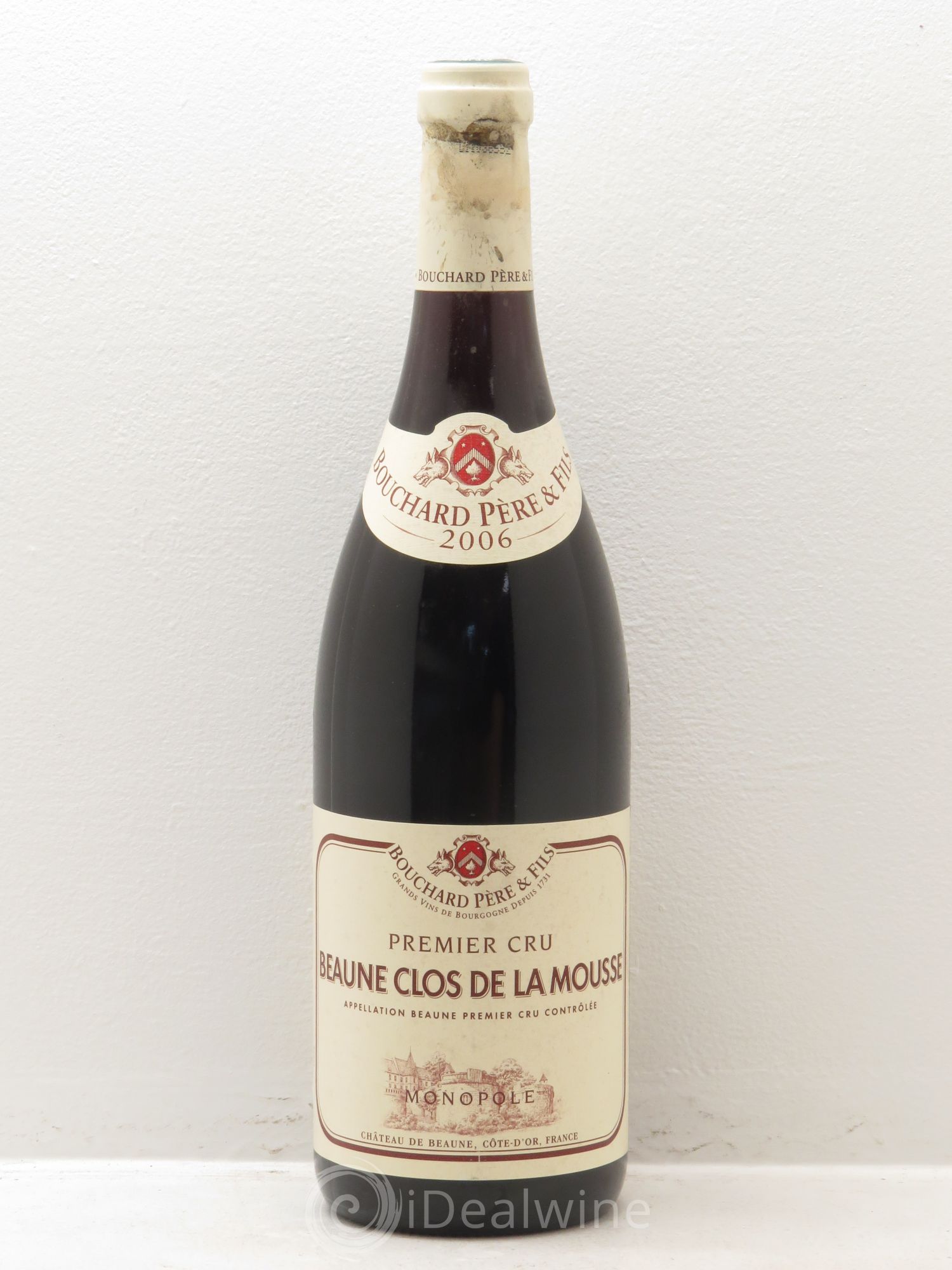 Beaune 1er Cru Clos de la Mousse Bouchard Père & Fils 2005 - Lot de 1 bouteille - 0