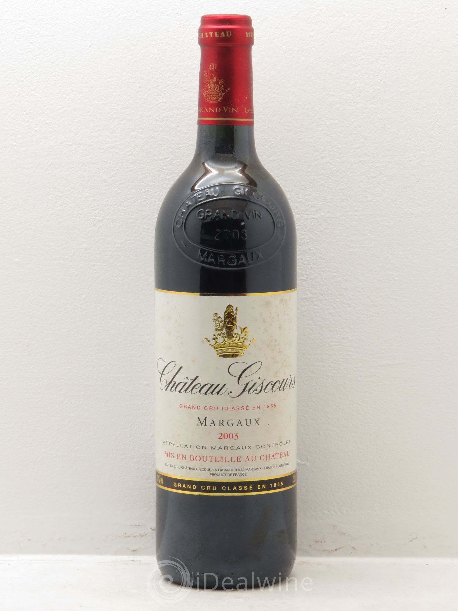 Château Giscours 3ème Grand Cru Classé 2003 - Lot de 1 bouteille - 0