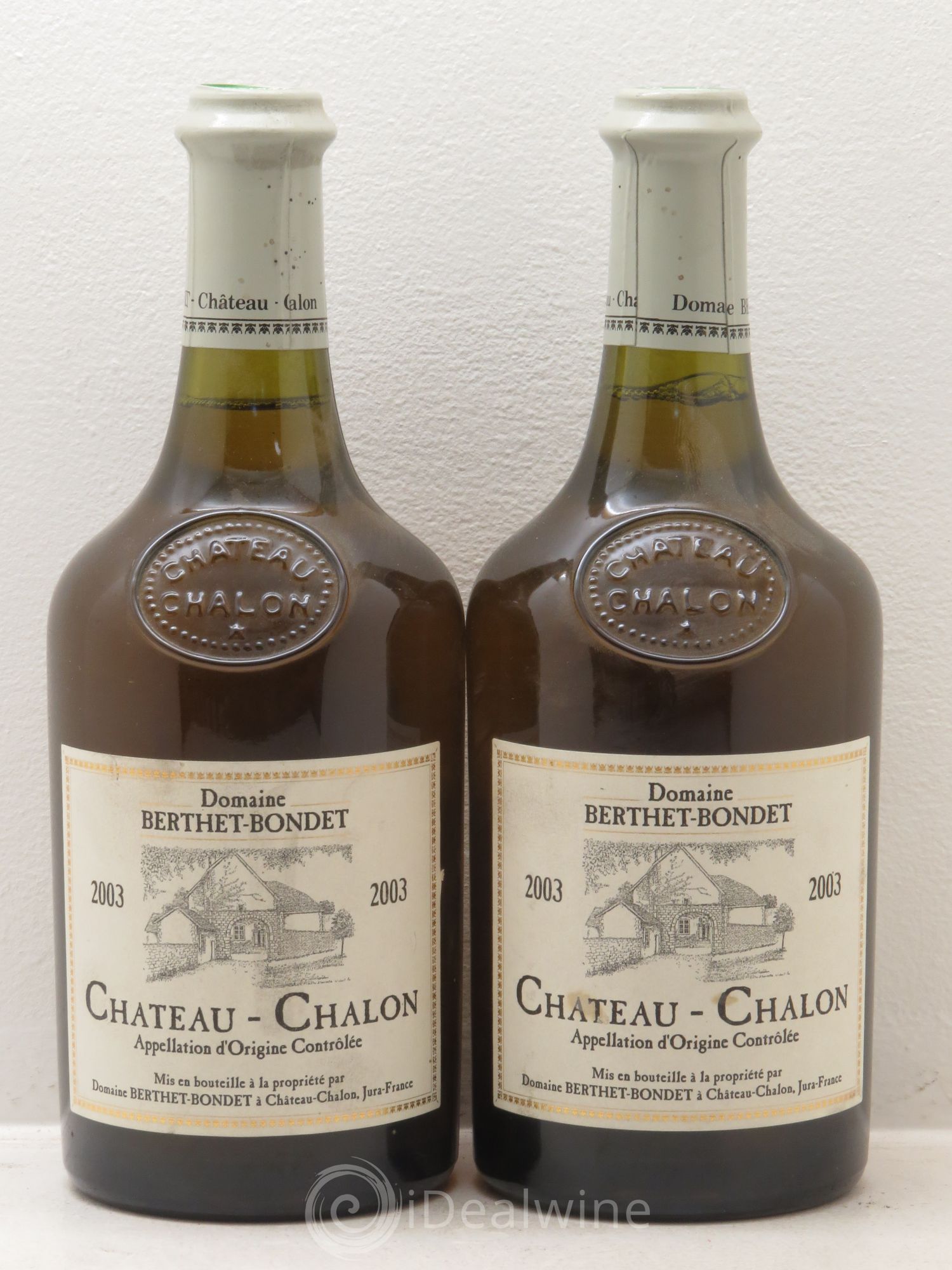 Château-Chalon Berthet-Bondet 2003 - Lot de 2 bouteilles - 0