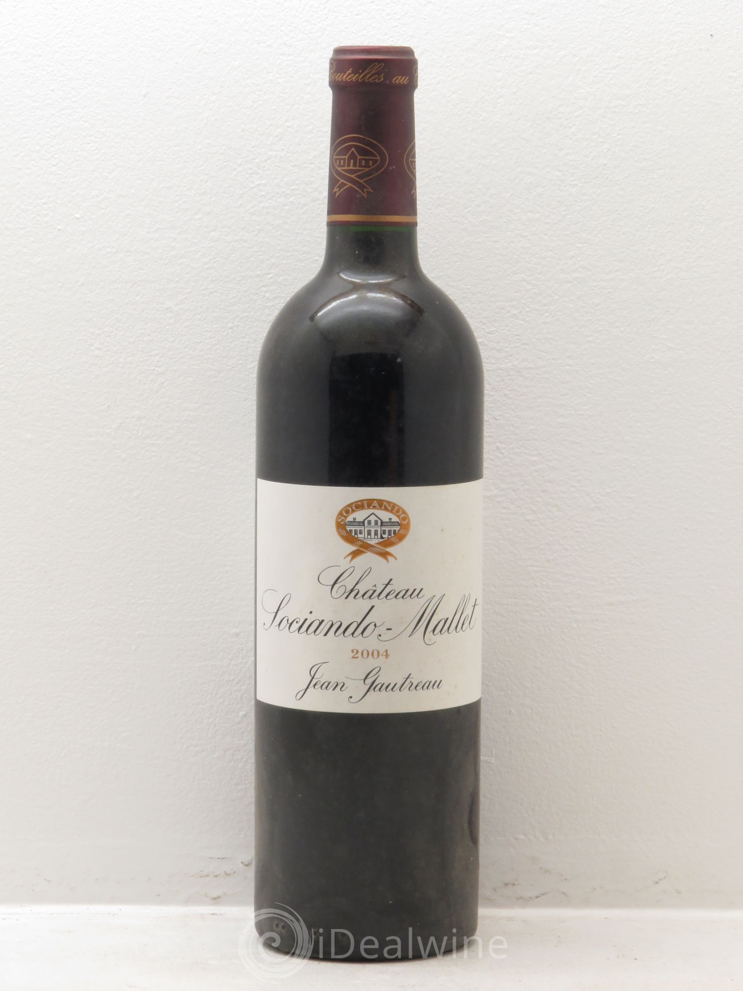 Château Sociando Mallet 2004 - Lot de 1 bouteille - 0