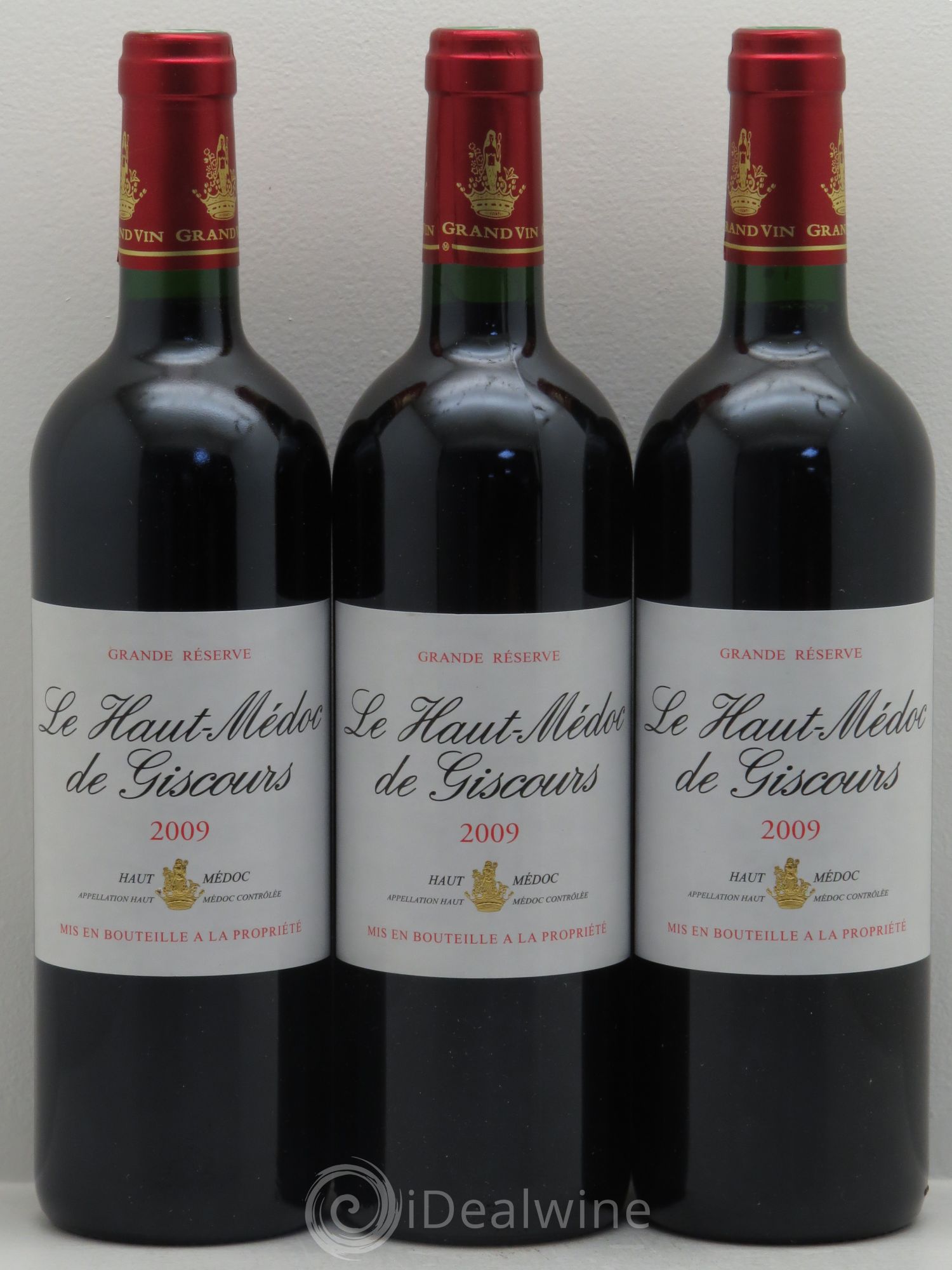 Haut Médoc Haut Médoc de Giscours 2009 - Posten von 3 Flaschen - 0