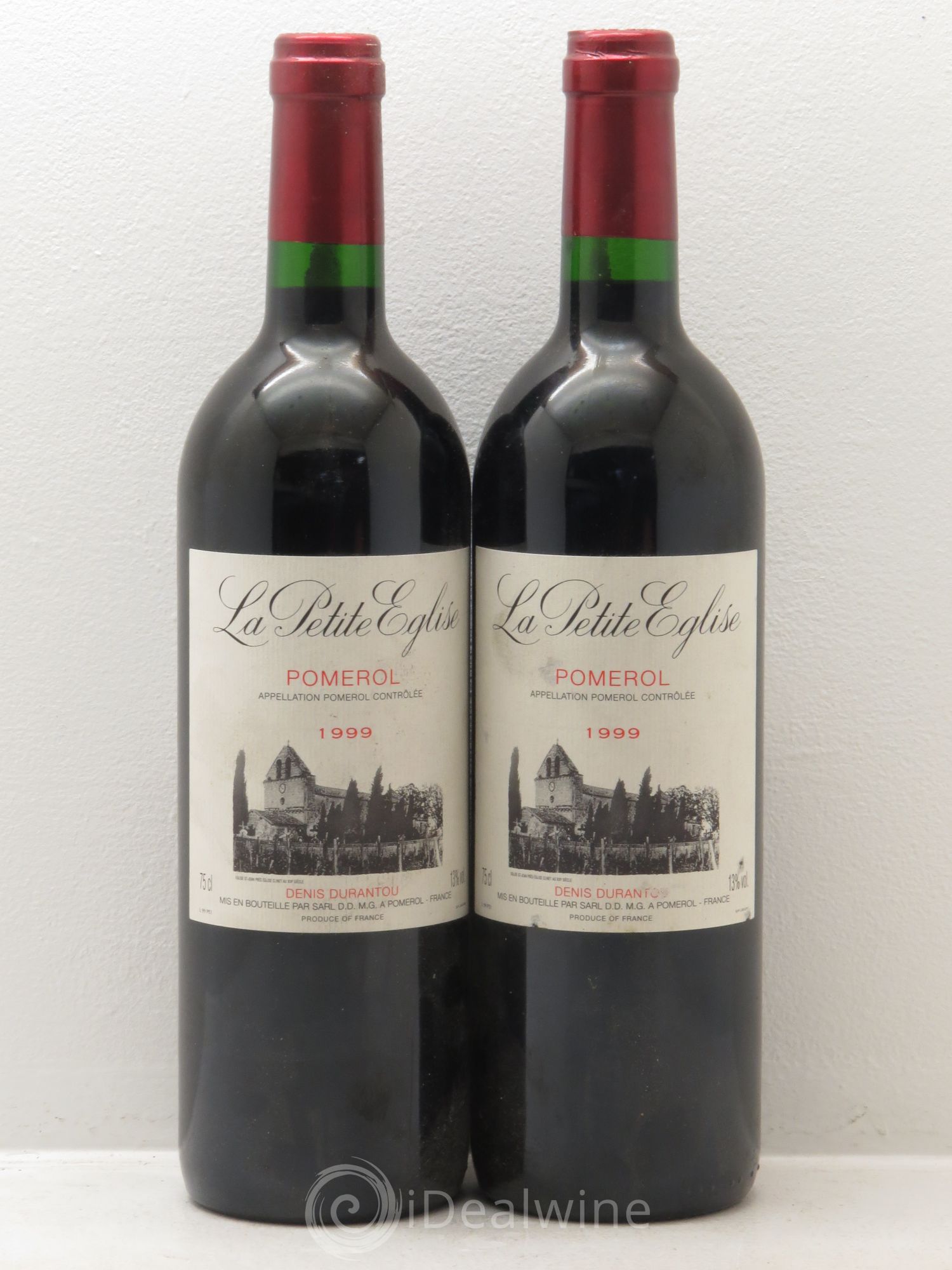 Pomerol La petite Eglise 1999 - Posten von 2 Flaschen - 0