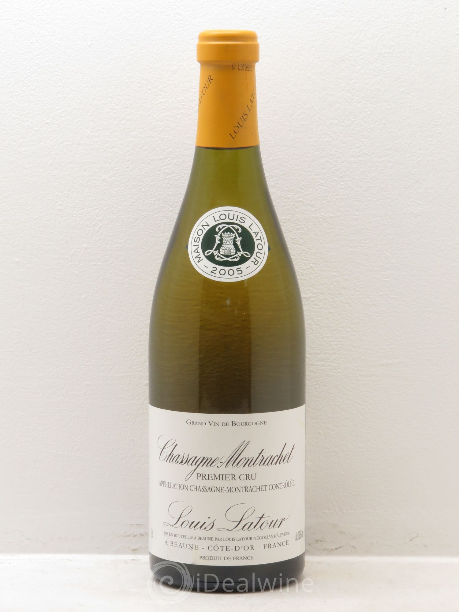 Chassagne-Montrachet 1er Cru Louis Latour 2005 - Lot de 1 bouteille - 0