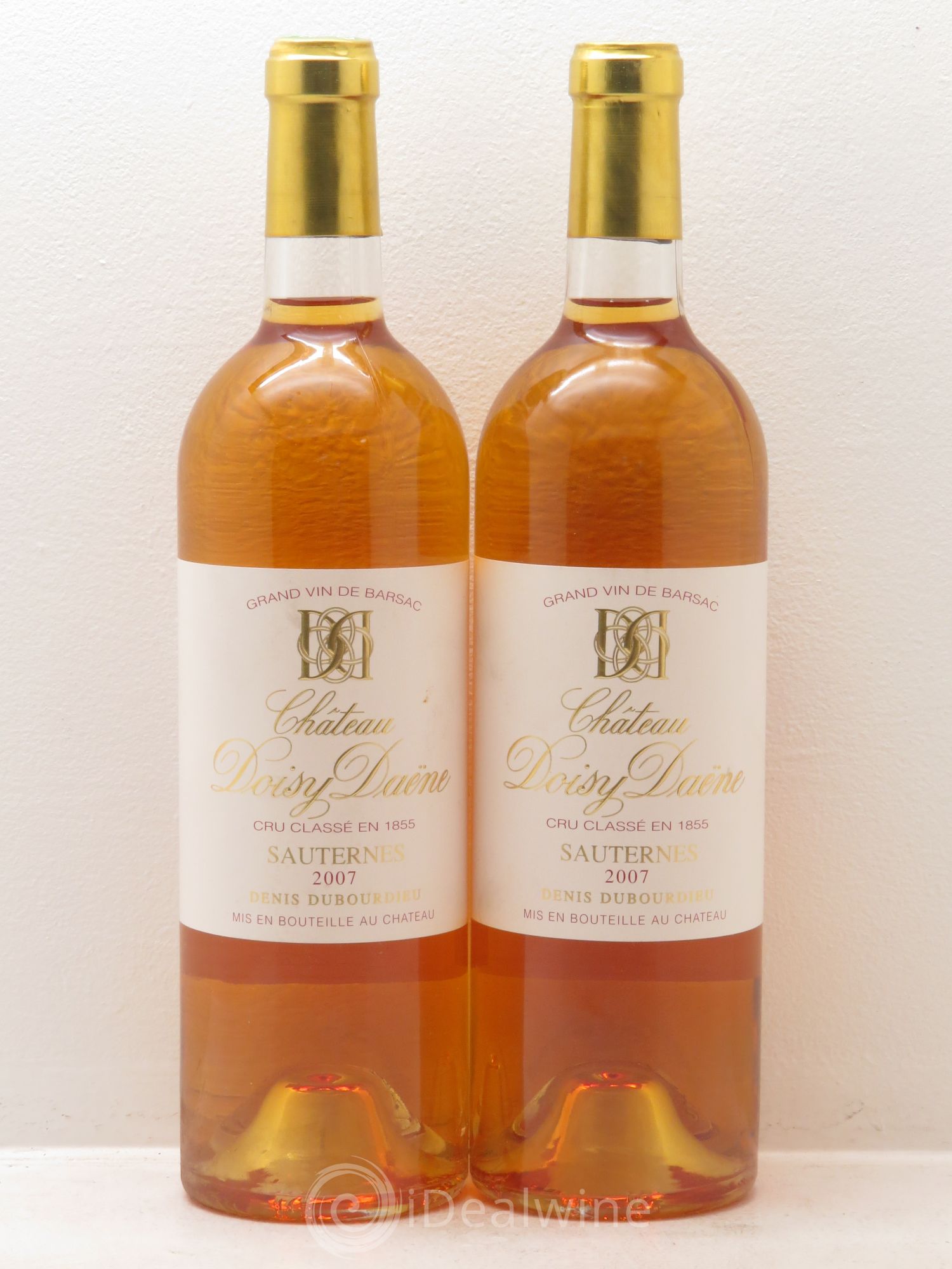Château Doisy Daëne 2ème Grand Cru Classé 2007 - Lotto di 2 bottiglie - 0