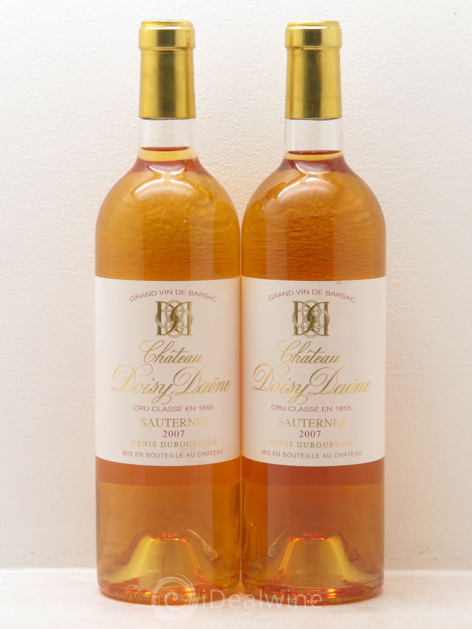 Château Doisy Daëne 2ème Grand Cru Classé 2007 - Lotto di 2 bottiglie - 0