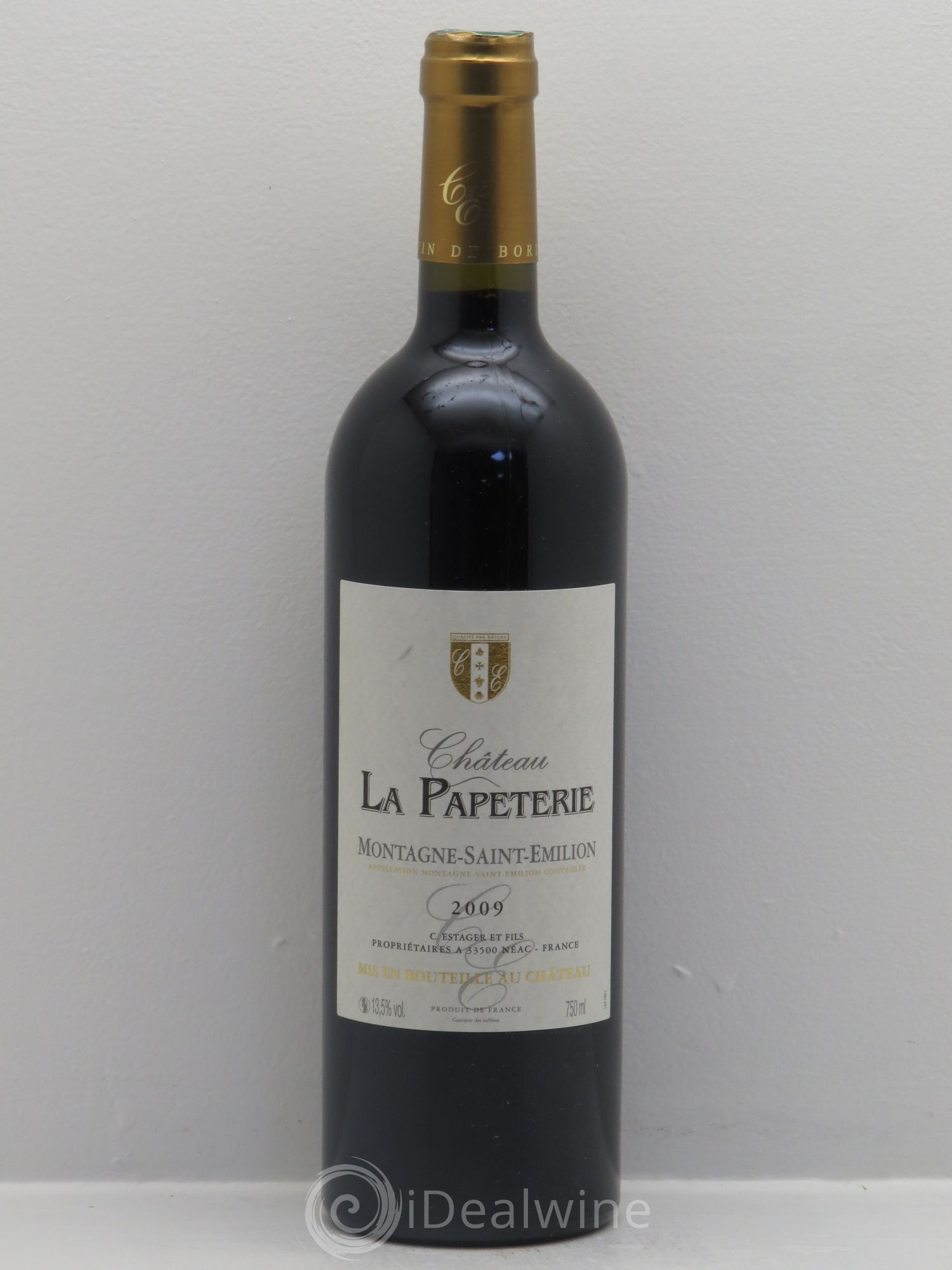Bordeaux La Papeterie Montagne St Emilion 2009 - Posten von 1 Flasche - 0