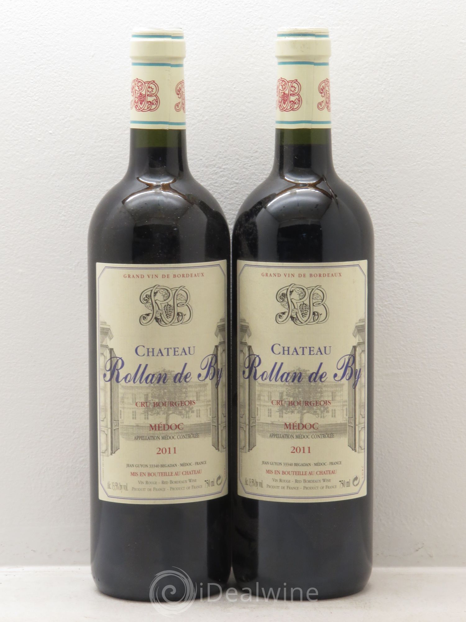Château Rollan de By Cru Bourgeois 2011 - Lot de 2 bouteilles - 0