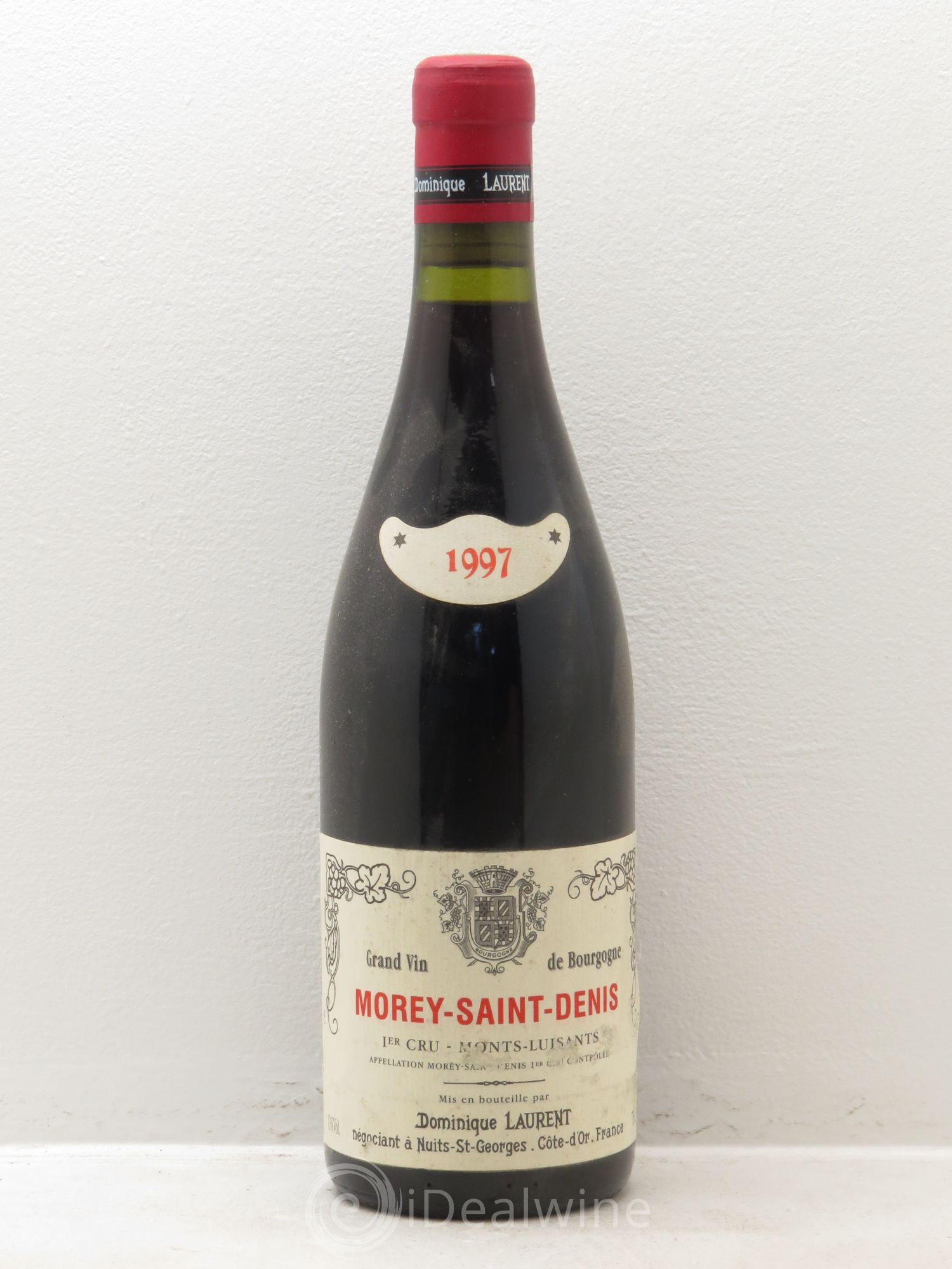 Morey-Saint-Denis 1er Cru Les Monts Luisants Dominique Laurent 1997 - Lot de 1 bouteille - 0