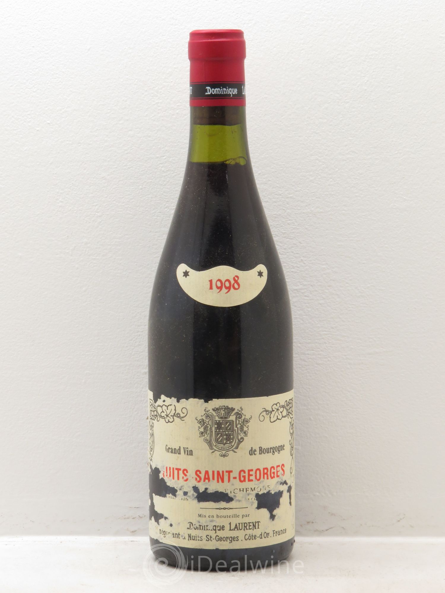Nuits-Saint-Georges Richemonne Dominique Laurent 1998 - Lot de 1 bouteille - 0