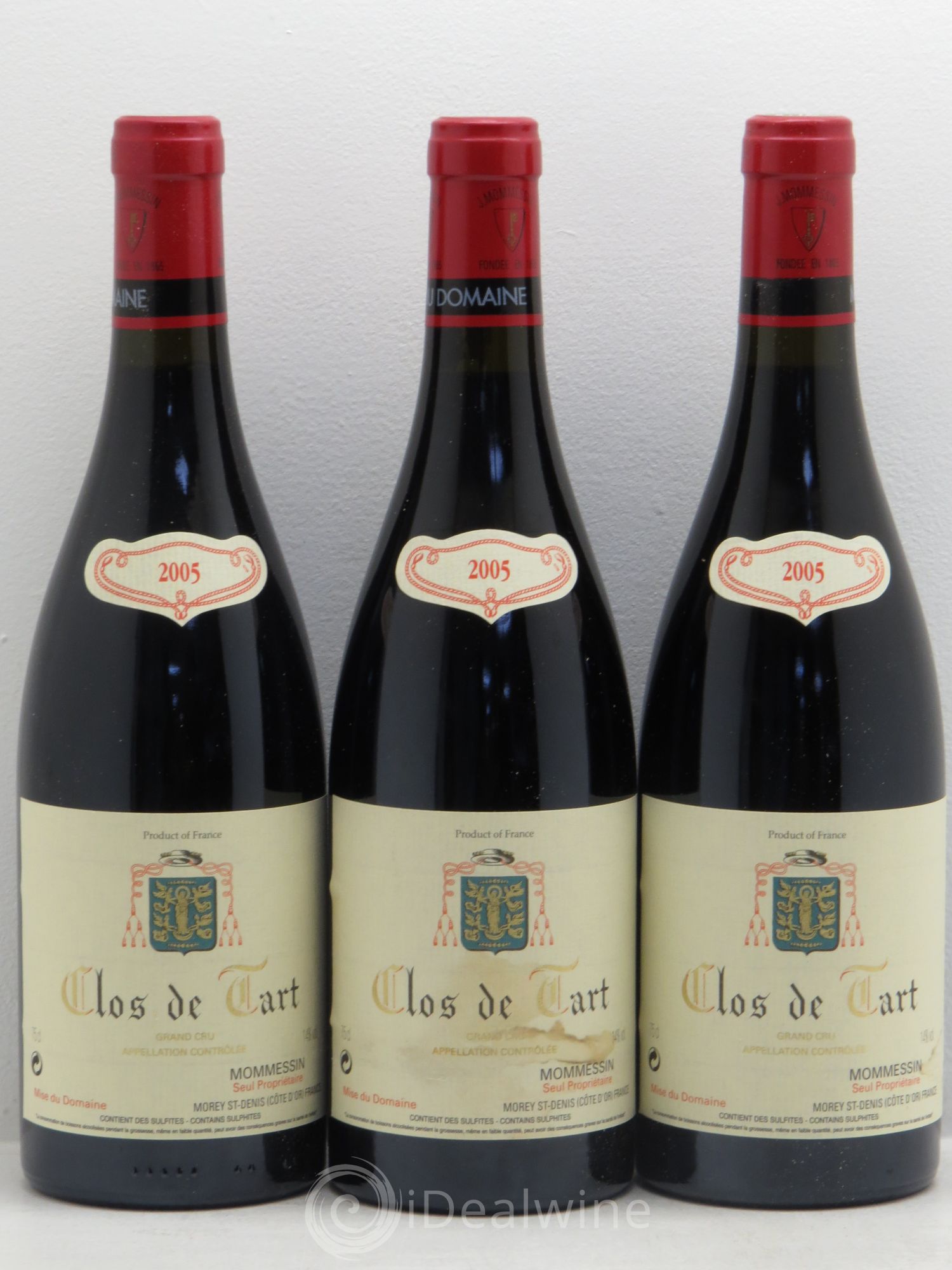 Clos de Tart Grand Cru Clos de Tart 2005 - Lot de 3 bouteilles - 0