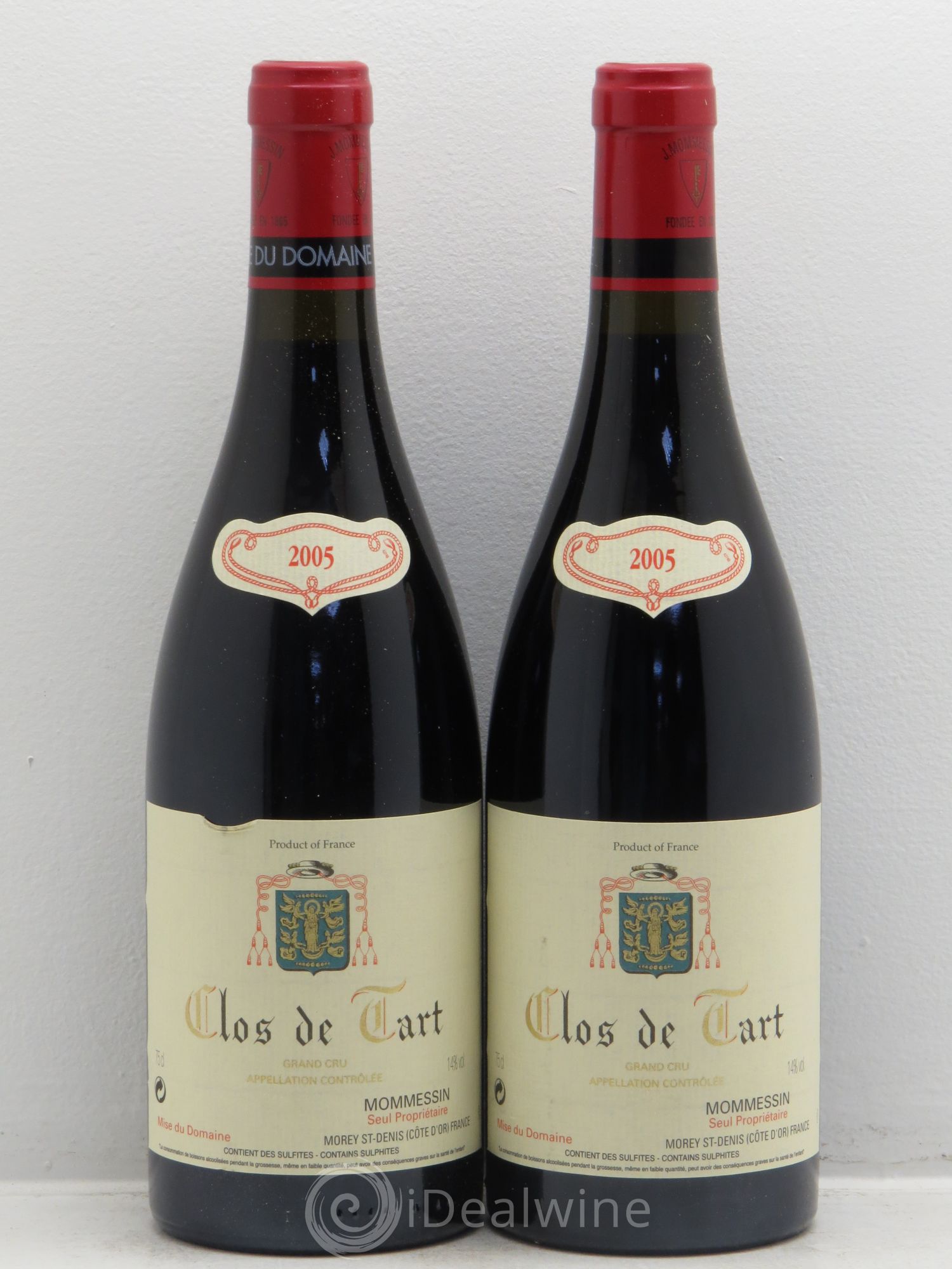 Clos de Tart Grand Cru Clos de Tart 2005 - Lot de 2 bouteilles - 0