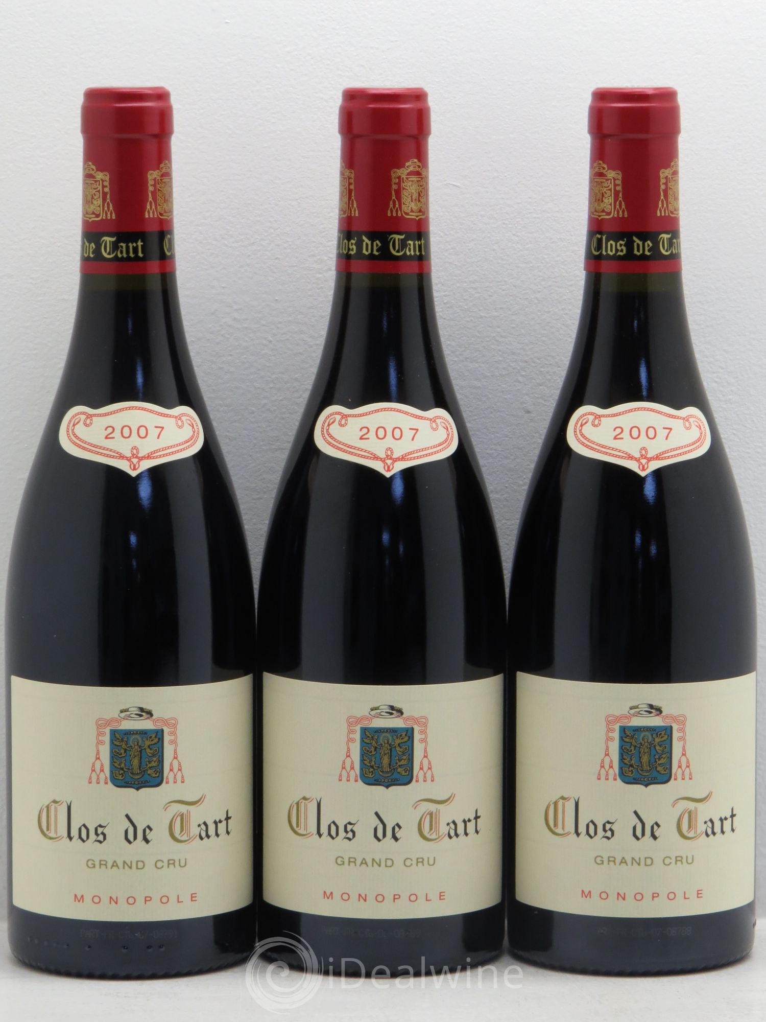 Clos de Tart Grand Cru Clos de Tart 2007 - Lot de 3 bouteilles - 0