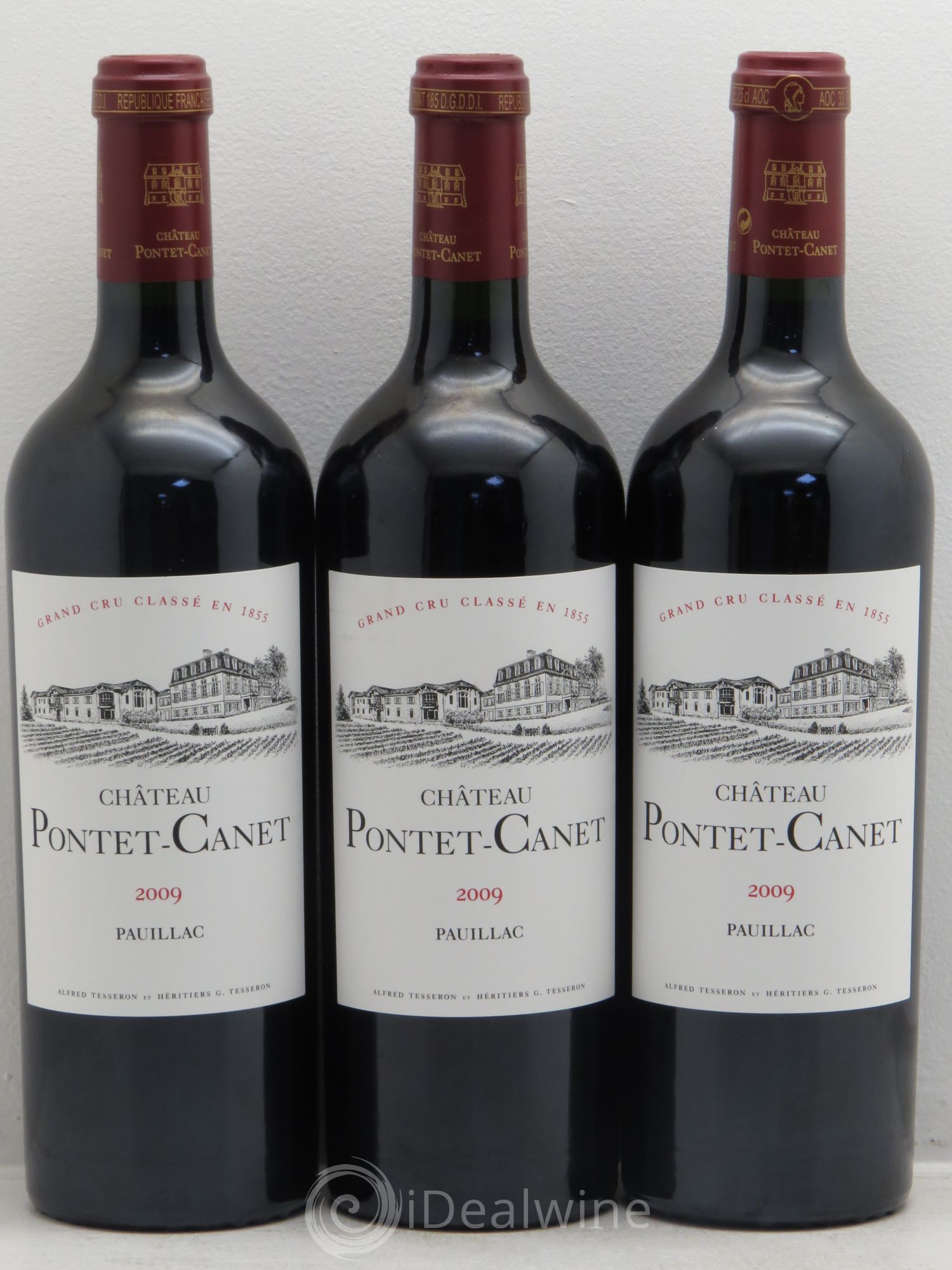 Château Pontet Canet 5ème Grand Cru Classé 2009 - Lot de 6 bouteilles - 2