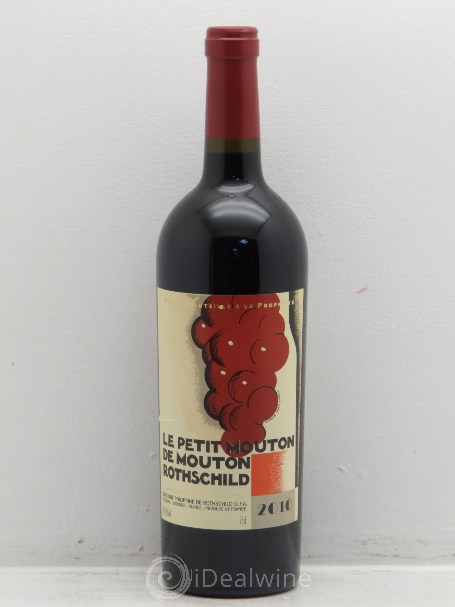 Petit Mouton Second Vin 2010 - Lot de 6 bouteilles - 0