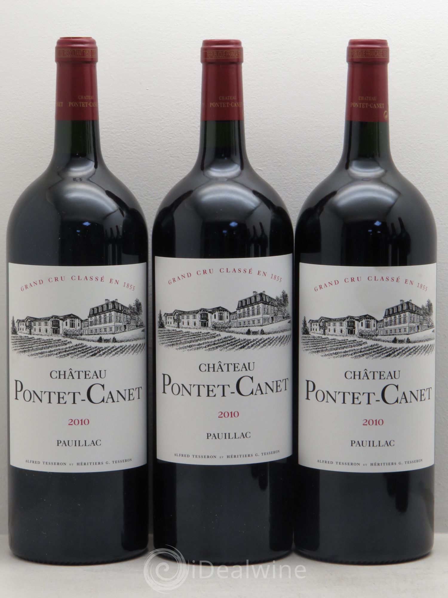 Château Pontet Canet 5ème Grand Cru Classé 2010 - Lot de 6 magnums - 1