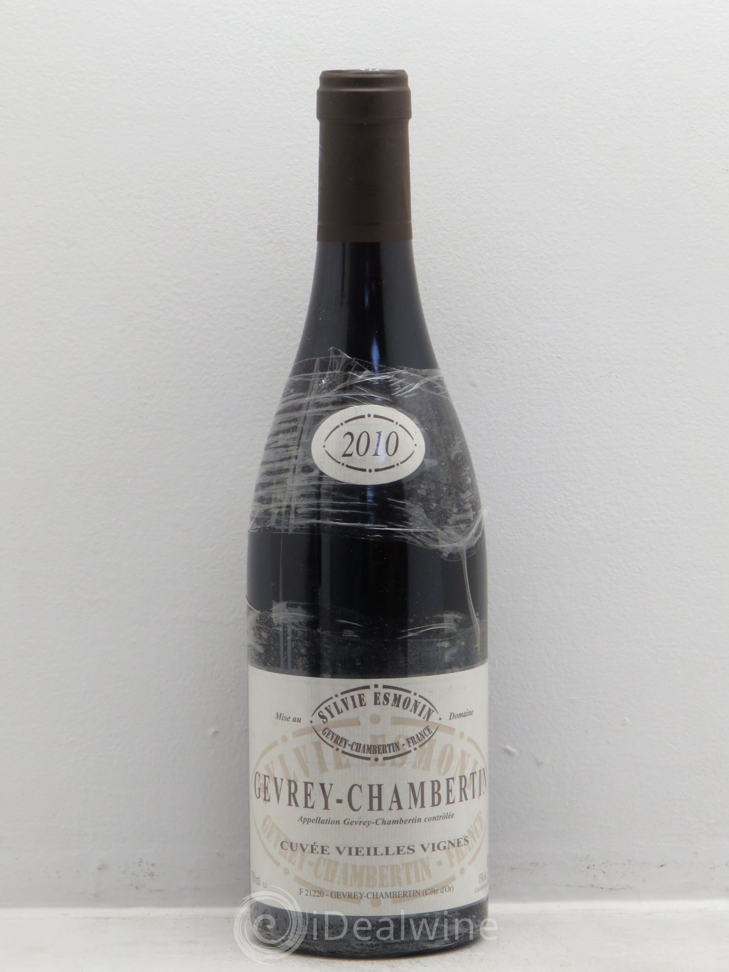 Gevrey-Chambertin Vieilles Vignes Sylvie Esmonin 2010 - Lot de 1 bouteille - 0