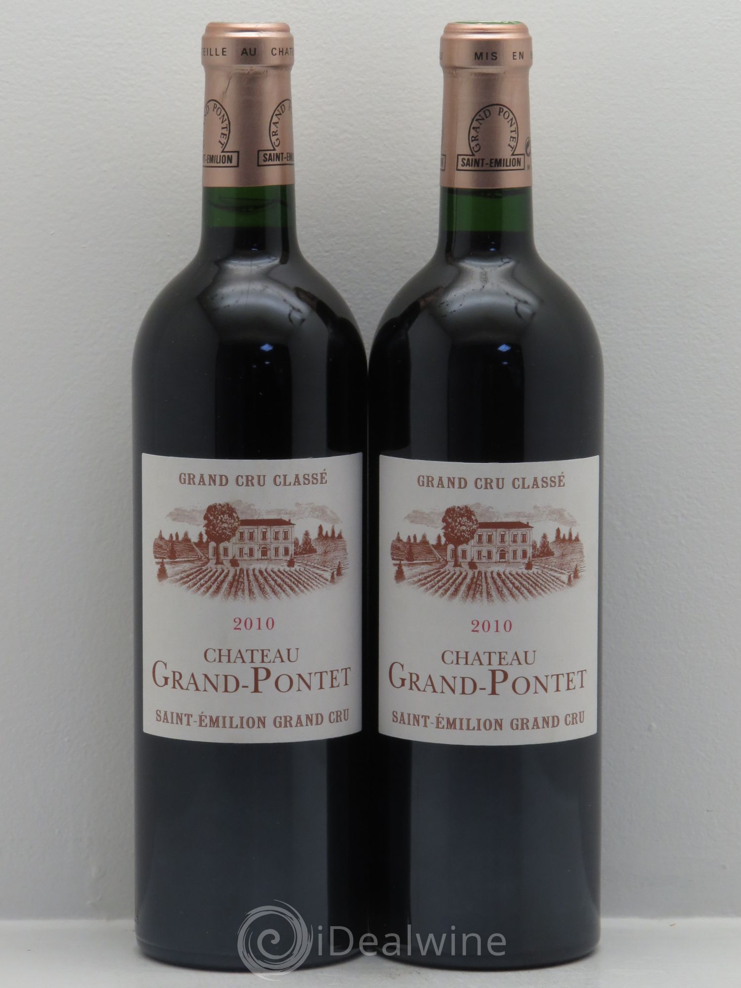 Château Grand Pontet Grand Cru Classé 2010 - Lot de 2 bouteilles - 0