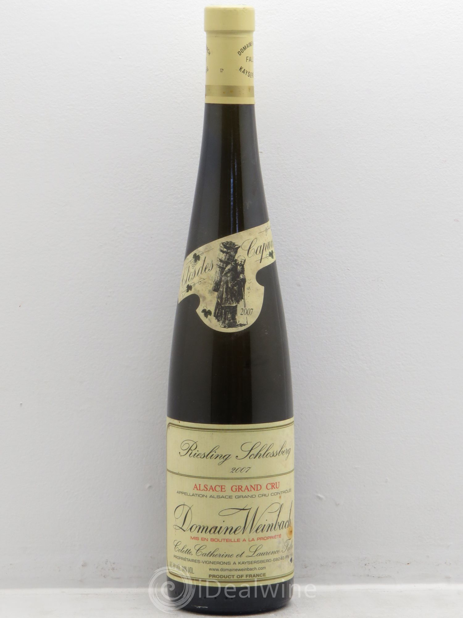 Alsace Grand Cru Schlossberg Riesling Weinbach (Domaine) 2007 - Lot de 1 bouteille - 0