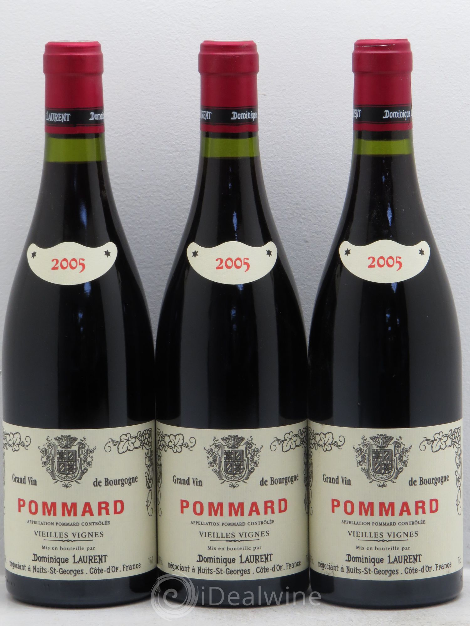 Pommard Vieilles vignes DEGUST GRAND TASTING 2005 - Posten von 3 Flaschen - 0