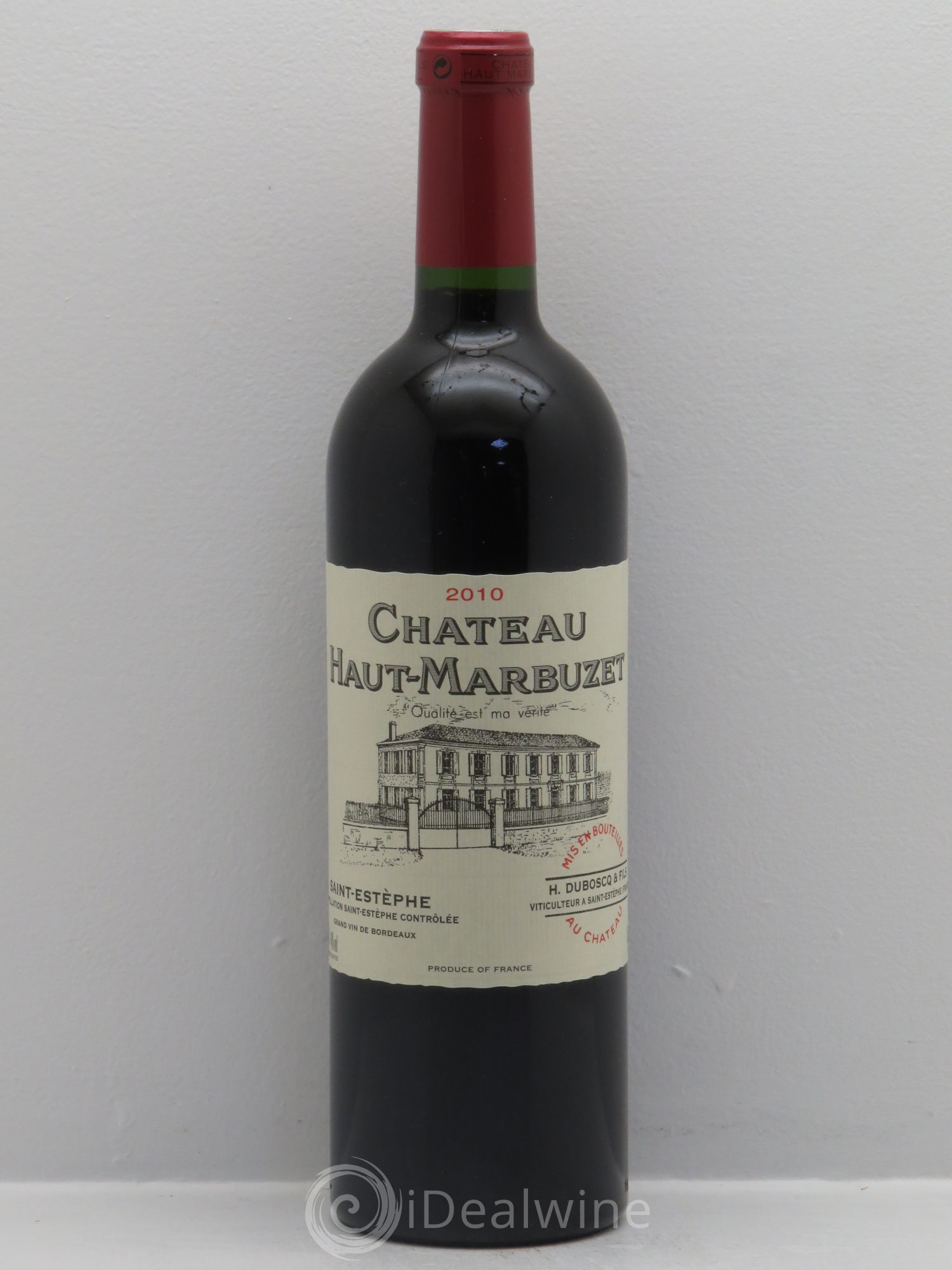 Château Haut Marbuzet 2010 - Lot de 1 bouteille - 0