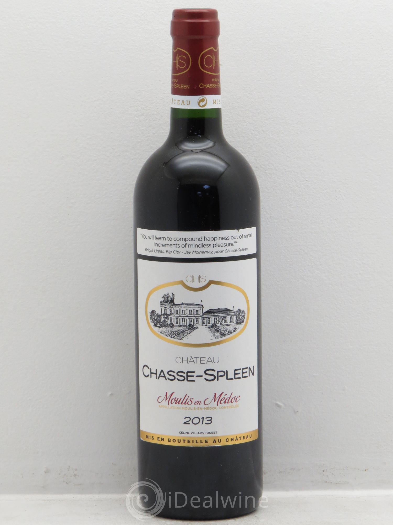 Château Chasse Spleen 2013 - Lot de 6 bouteilles - 0