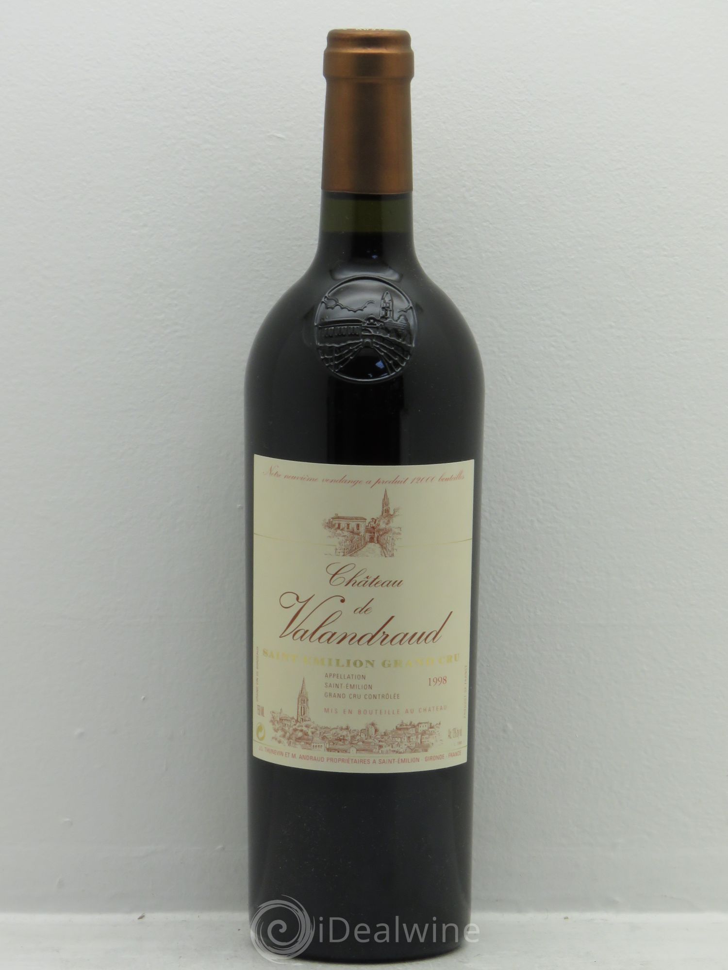 Château de Valandraud 1998 - Lot de 1 bouteille - 0