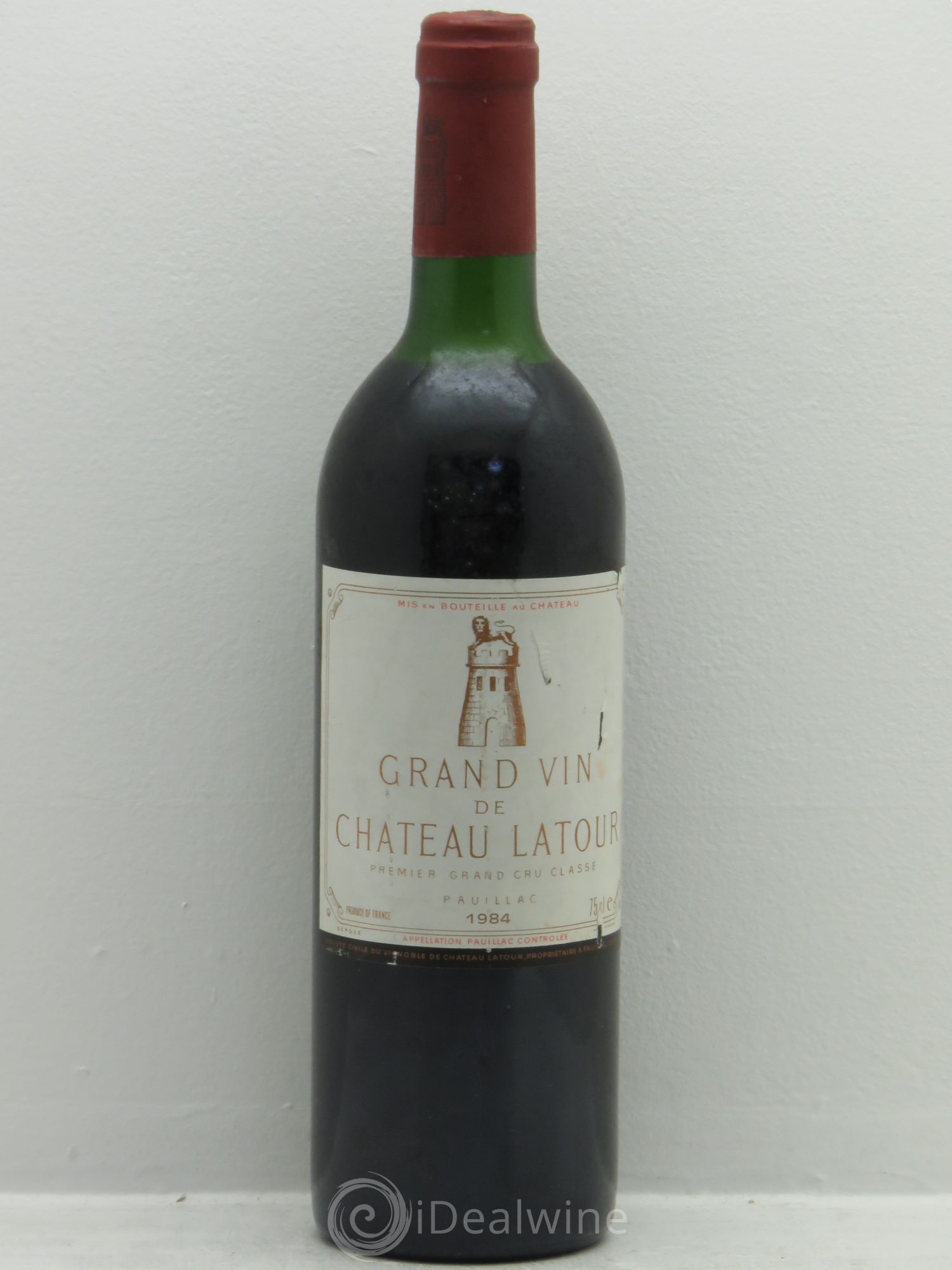 Château Latour 1er Grand Cru Classé 1984 - Lot de 1 bouteille - 0