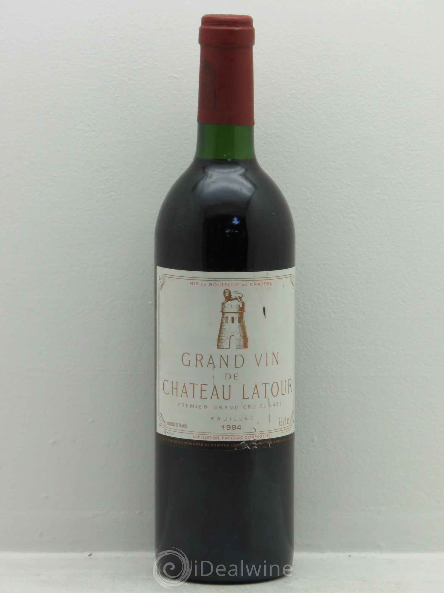 Château Latour 1er Grand Cru Classé 1984 - Lot de 1 bouteille - 0